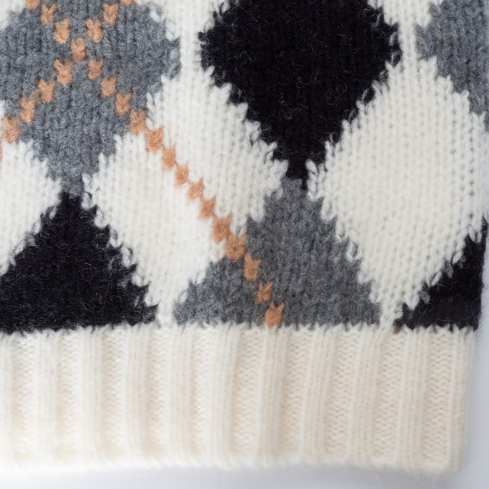Short-Sleeve Sweater Wool-Cashmere