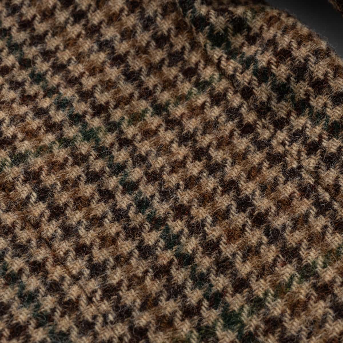 Shetland Wool Tweed Coat