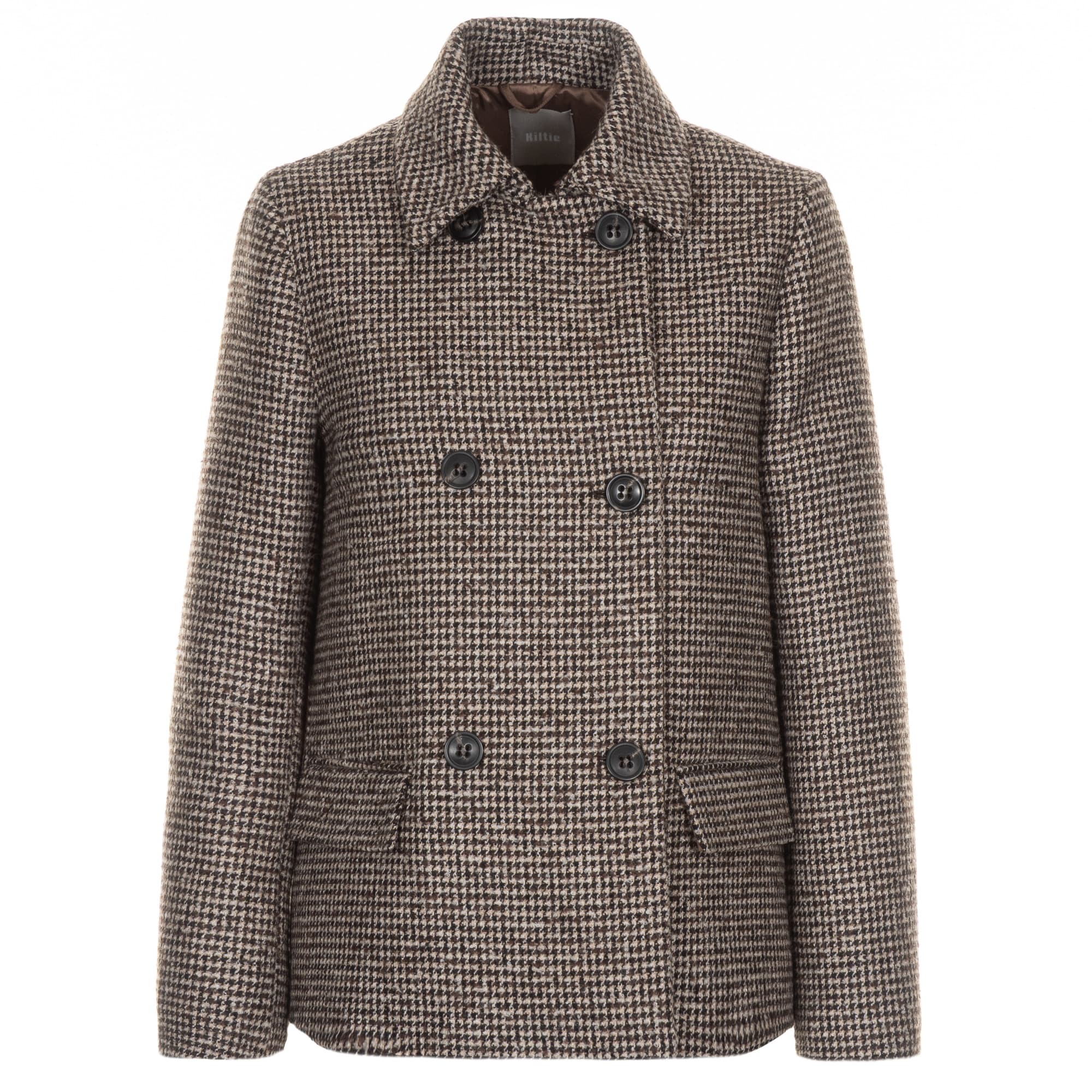 Short Coat Houndstooth Club