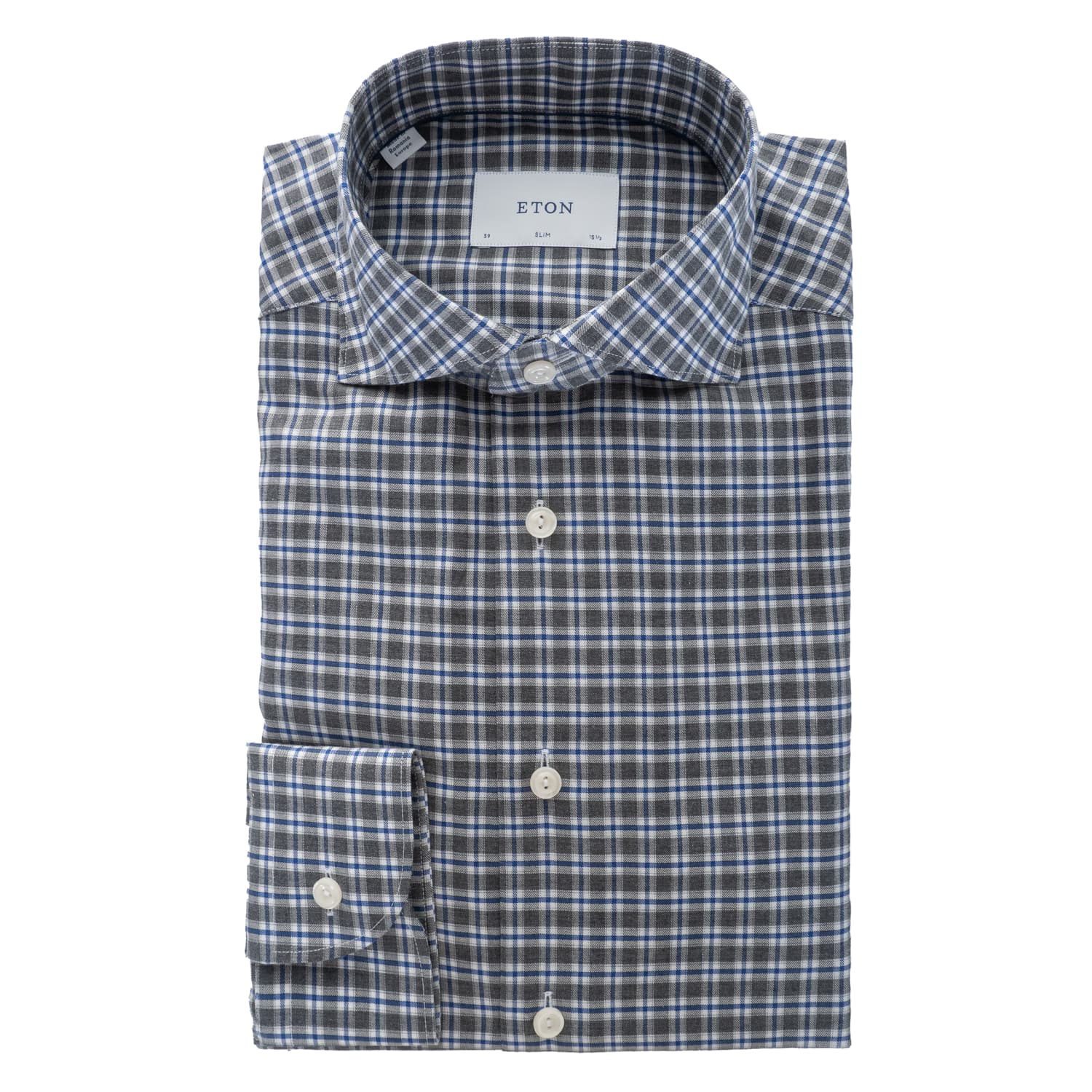 Slim Fit Checked Flannel Shirt Slim Fit Checked Flannel Shirt