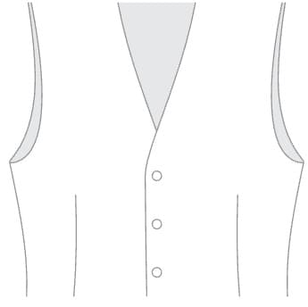 without breast pockets