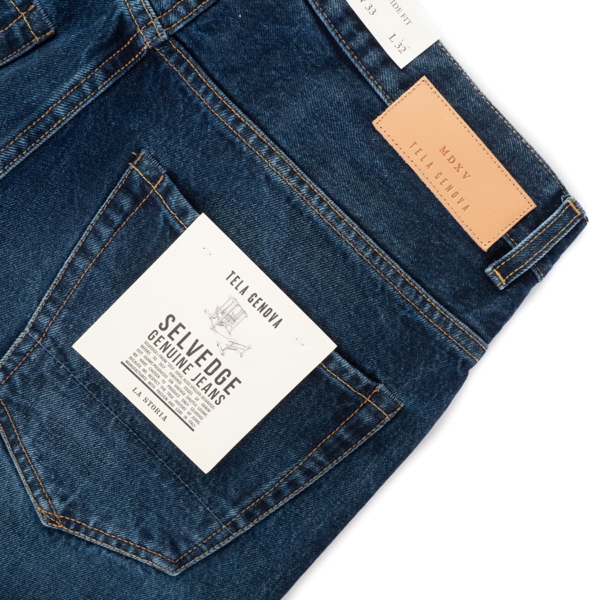 Selvedge Jeans Rodolfo Wide Fit
