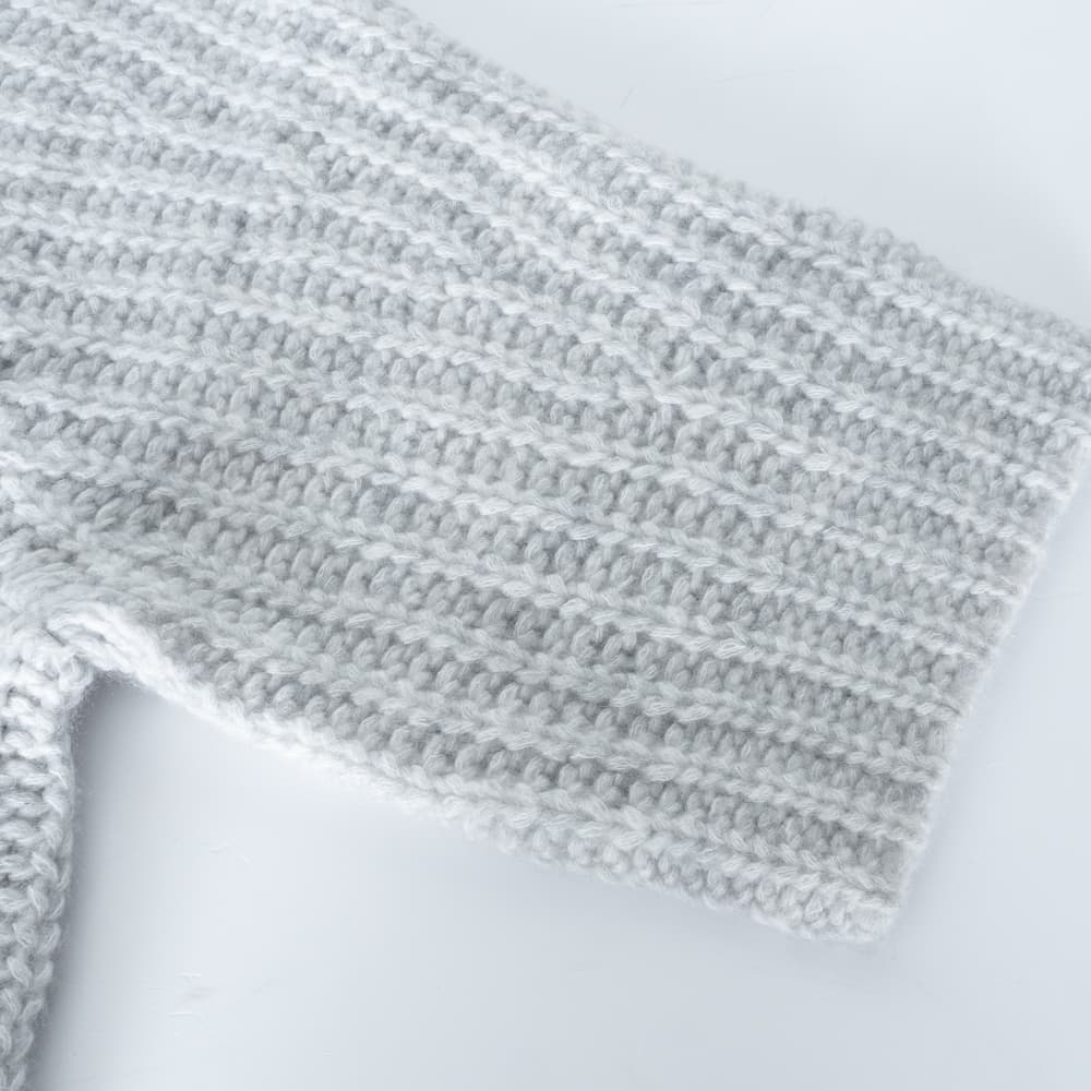 Boxy Cashmere-Cotton Sweater