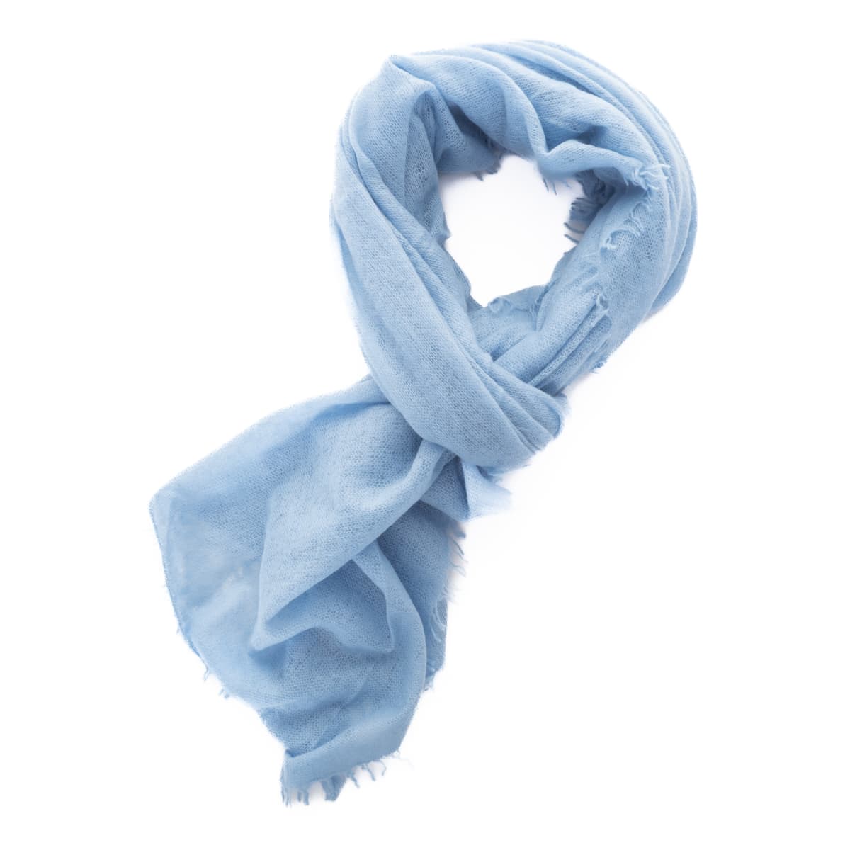 Cashmere Scarf Light Blue
