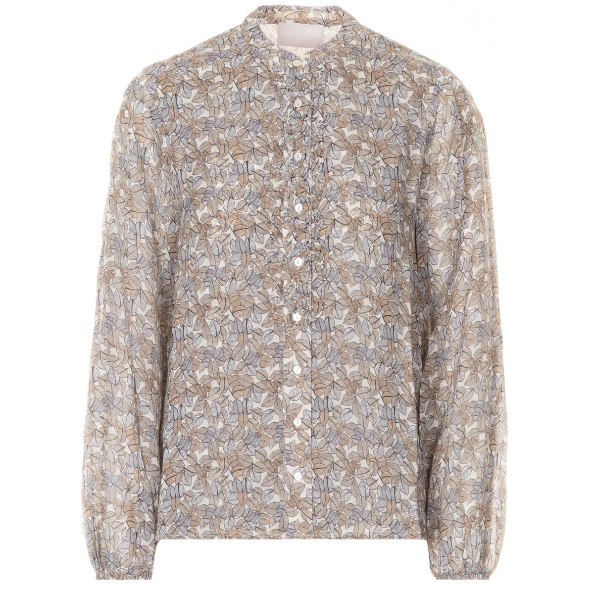 Viscose Blouse with Allover Print Viscose Blouse with Allover Print