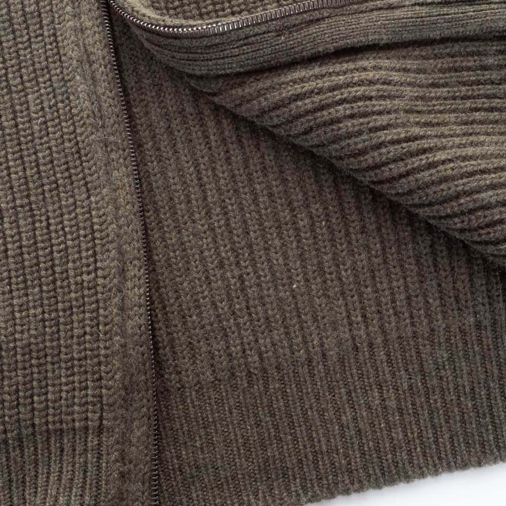 Cashmere Zip Sweater