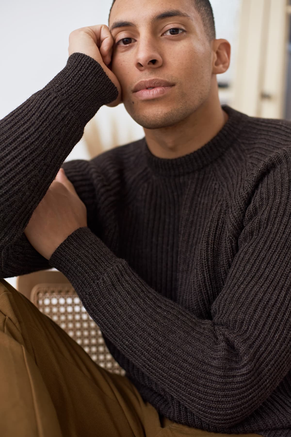Rib Knit Sweater Nord