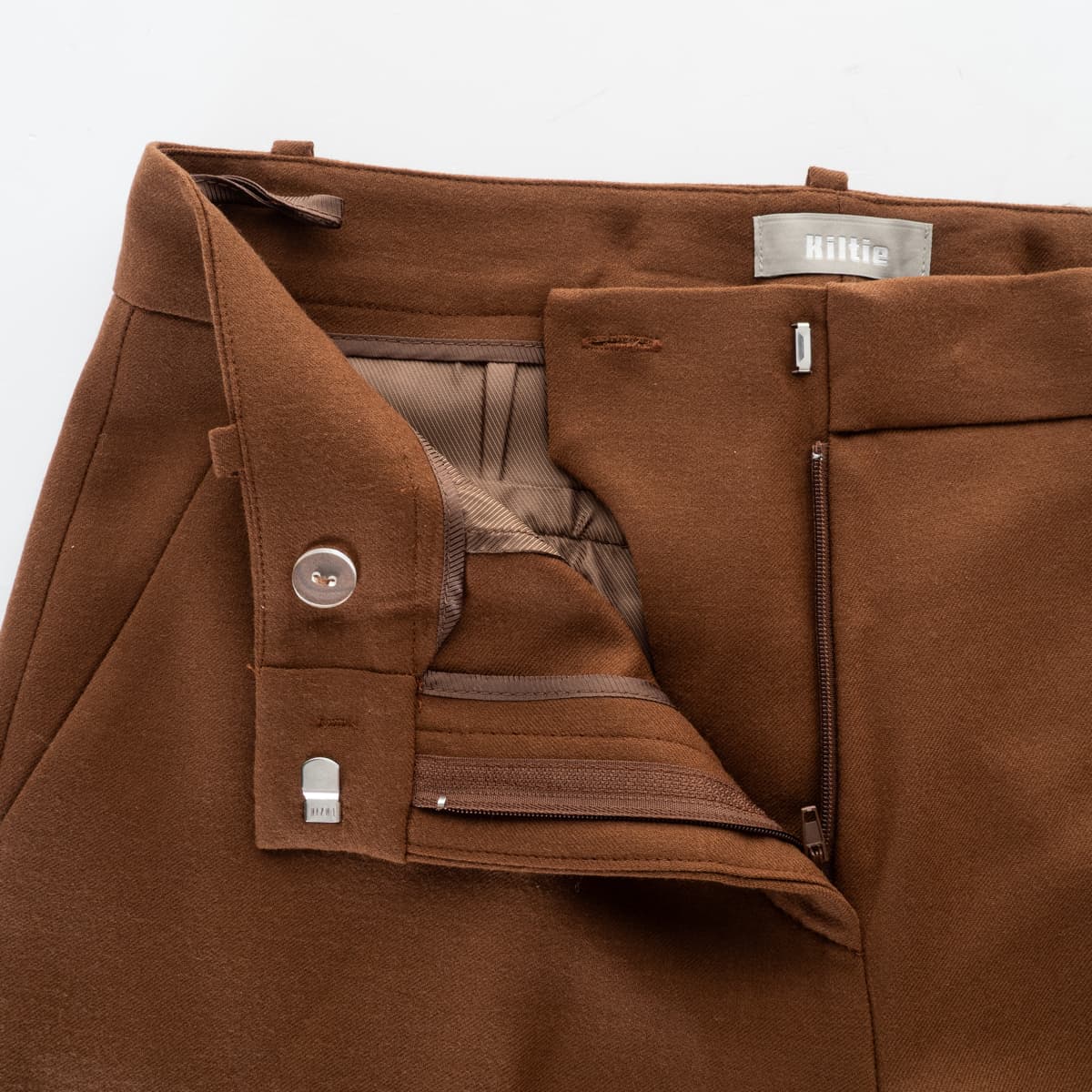 Kiltie Wide Leg Trousers Andrea