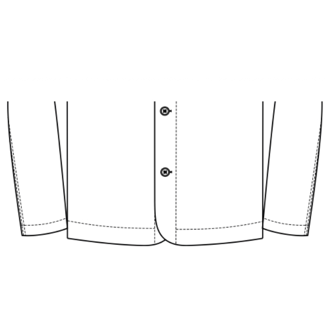 Plain fabric backing