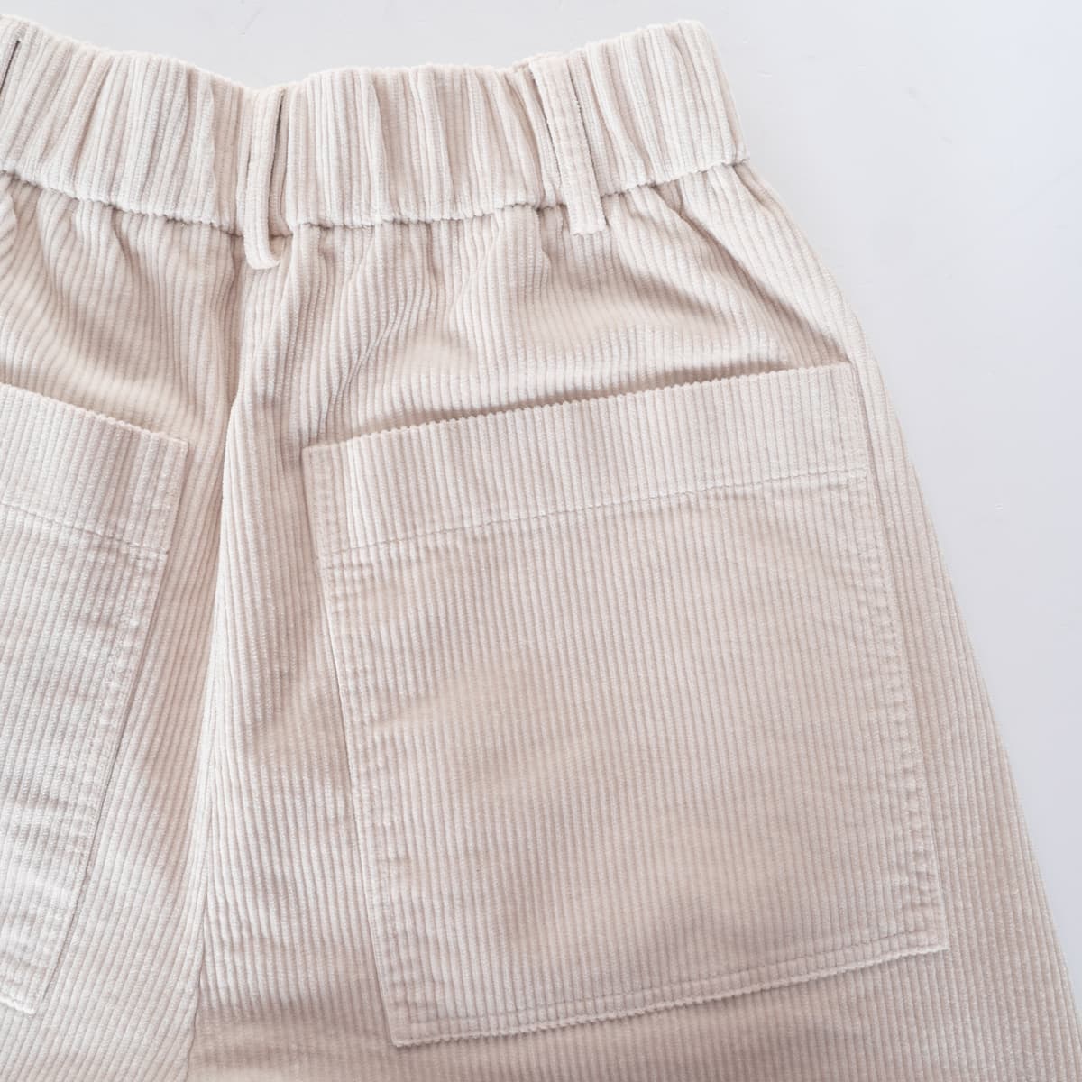 Wide Leg Corduroy Trousers