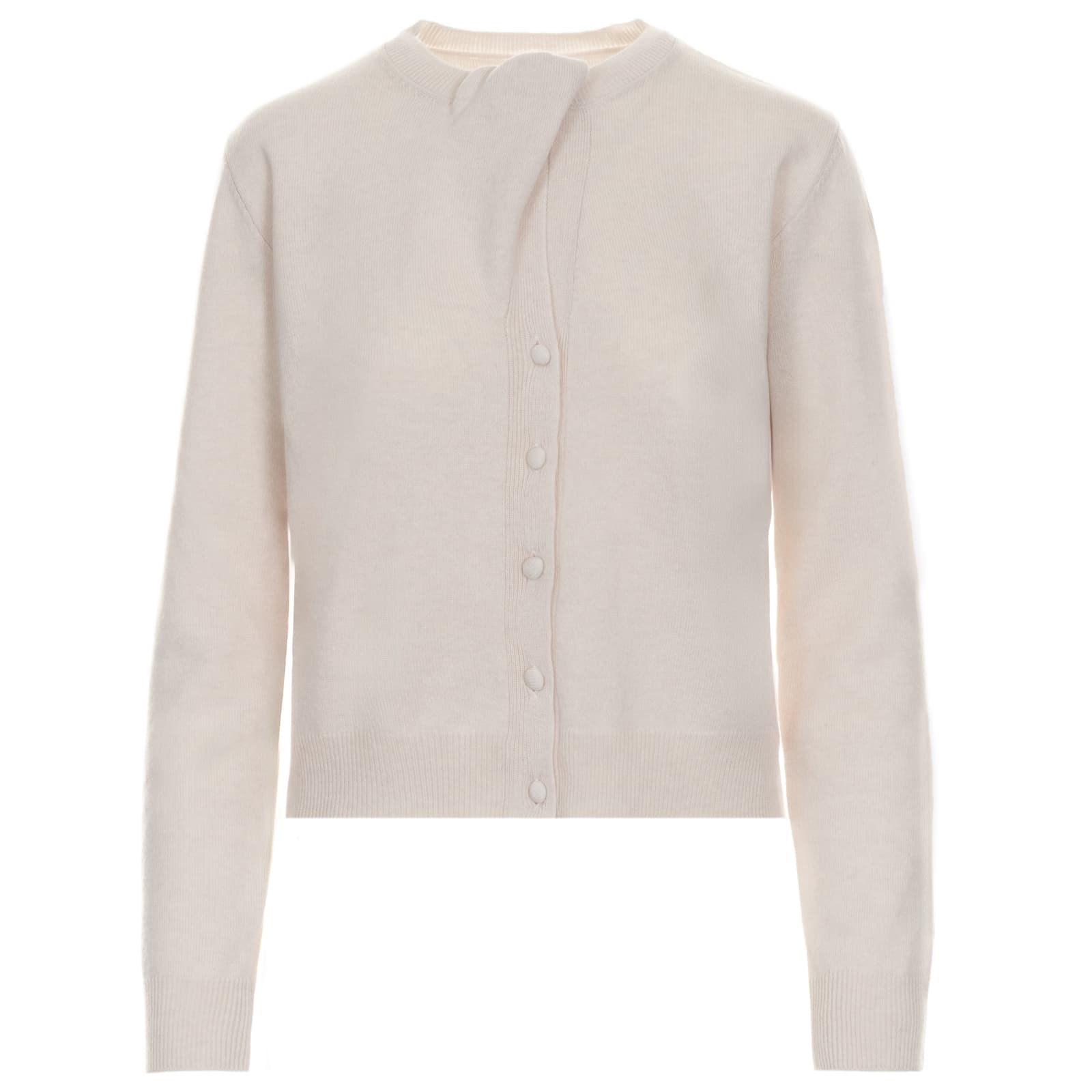 Fine Knit Sweater with Cashmere
