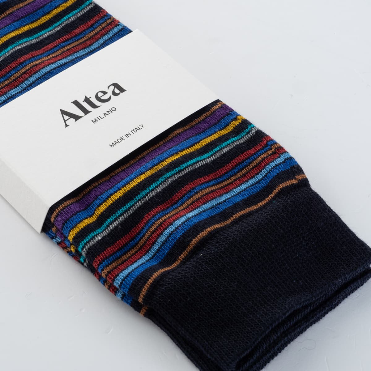 Multicolour Striped Socks 8029