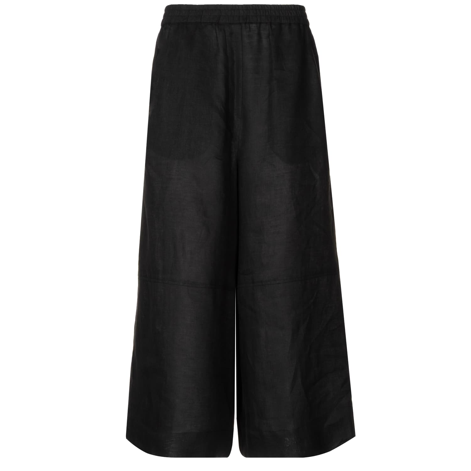 Black Linen Trousers