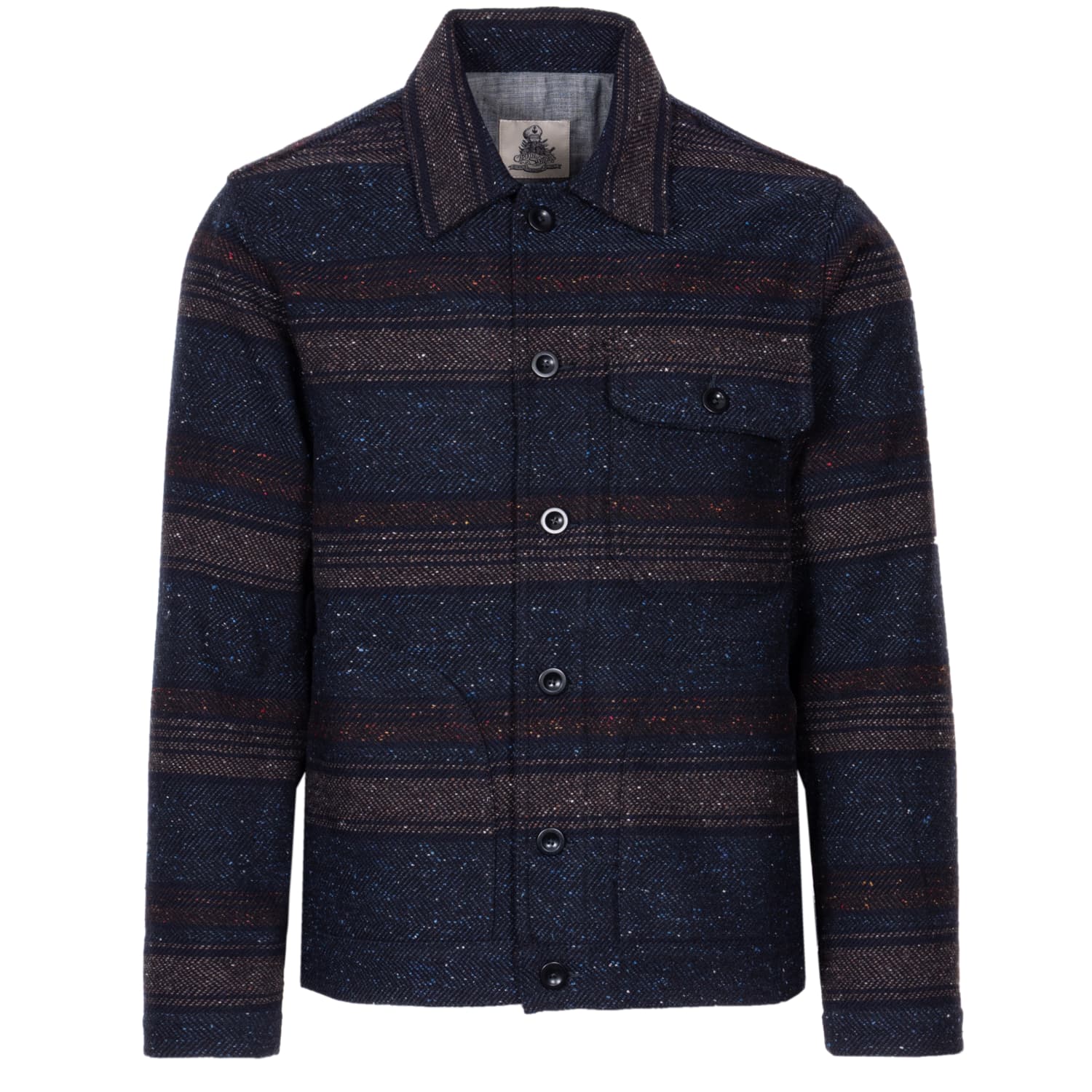Carpenter Jacket Blue Striped