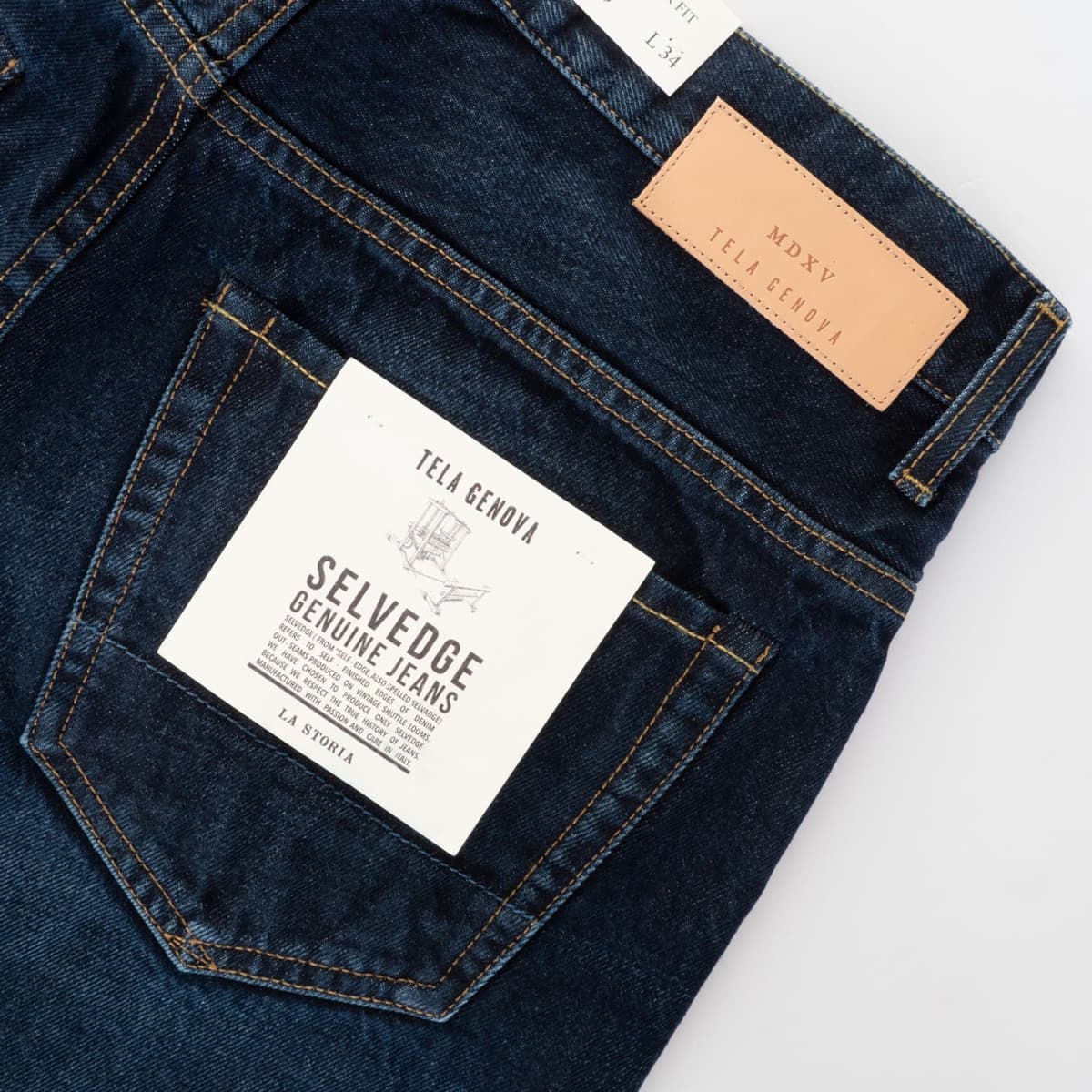 Selvedge Jeans Davide Regular Fit