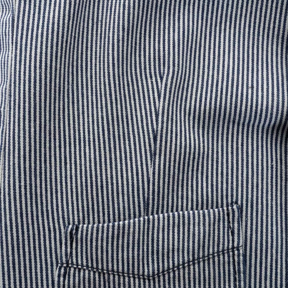 Gino Striped Worker Vest