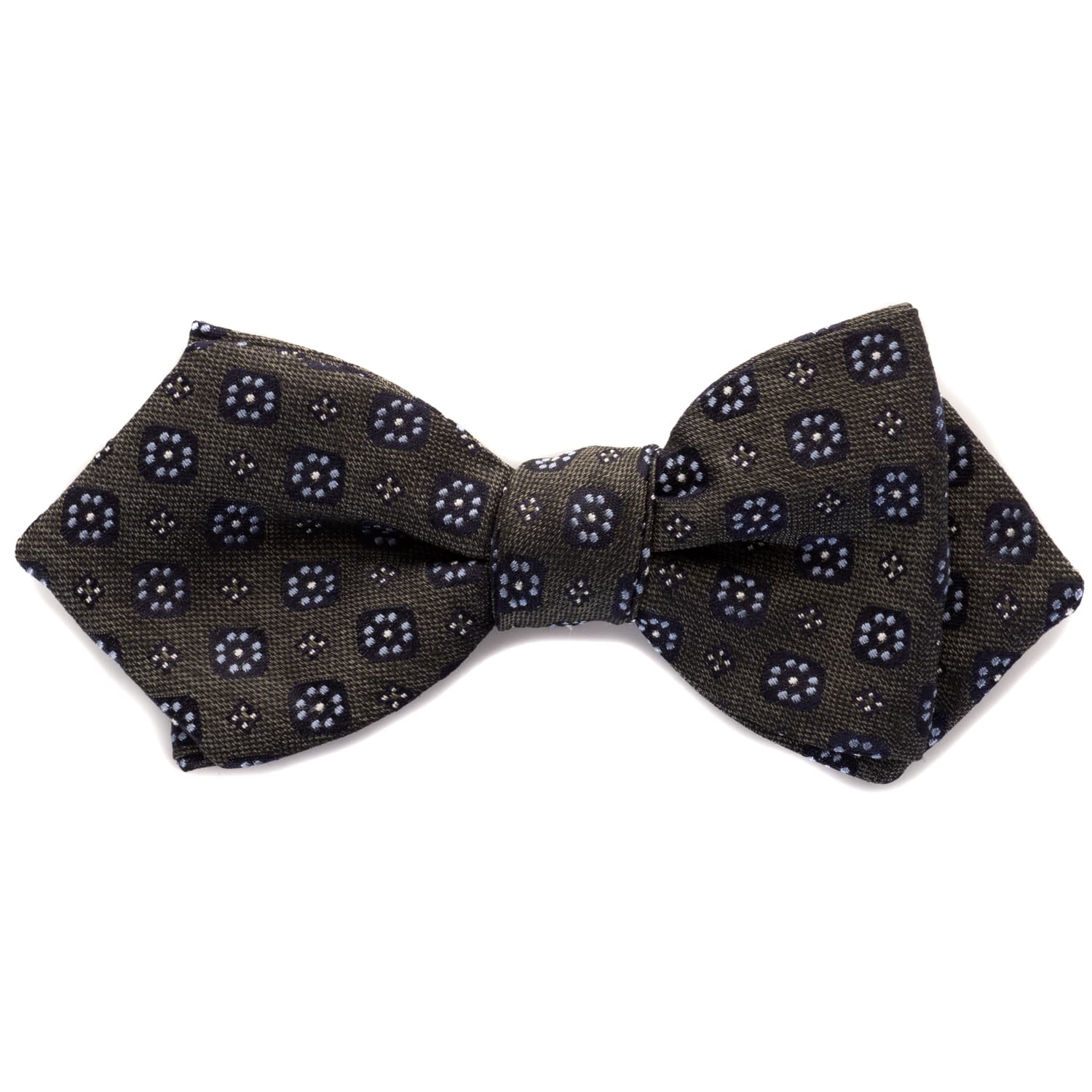 Bow Tie Silk Green