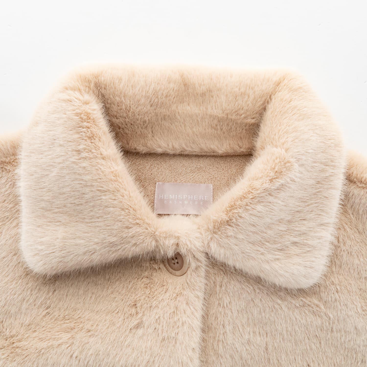 Faux-Fur Jacket Cajet Natural