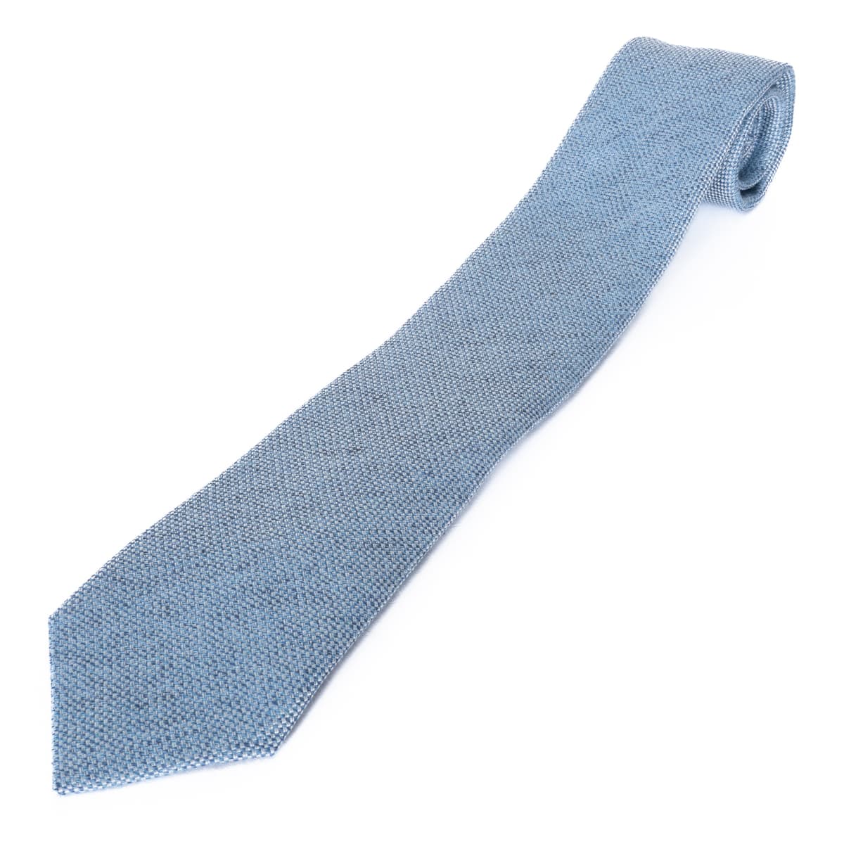 Silk Cotton Tie Light Green