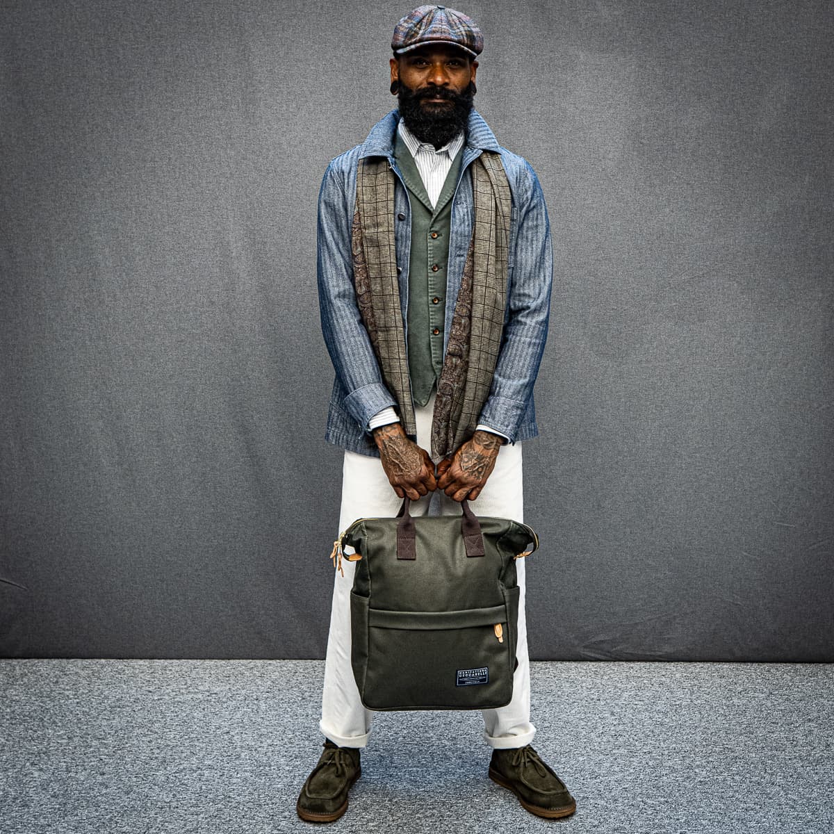 Waistcoat Gino Moleskin