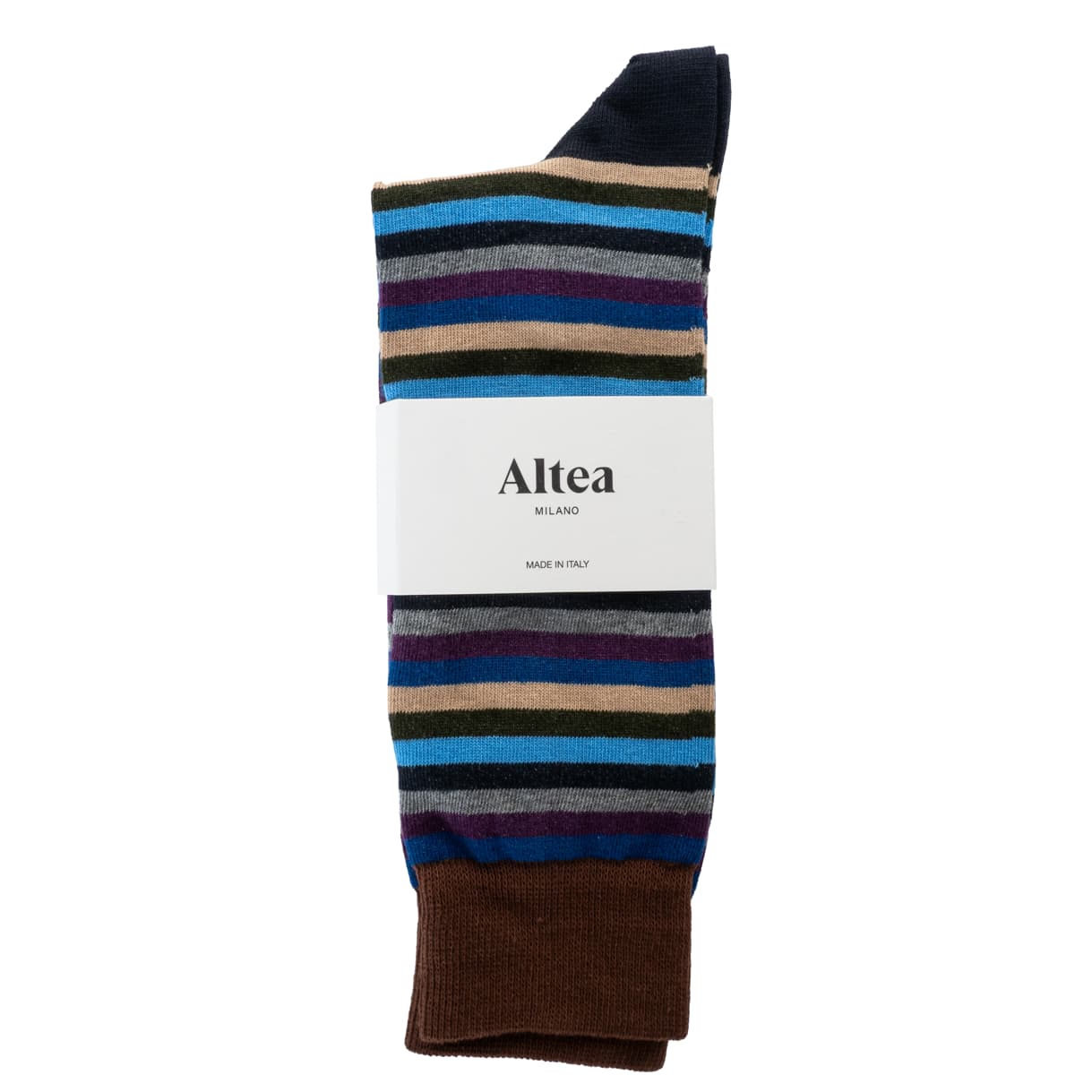 Multicolour Striped Socks 8023