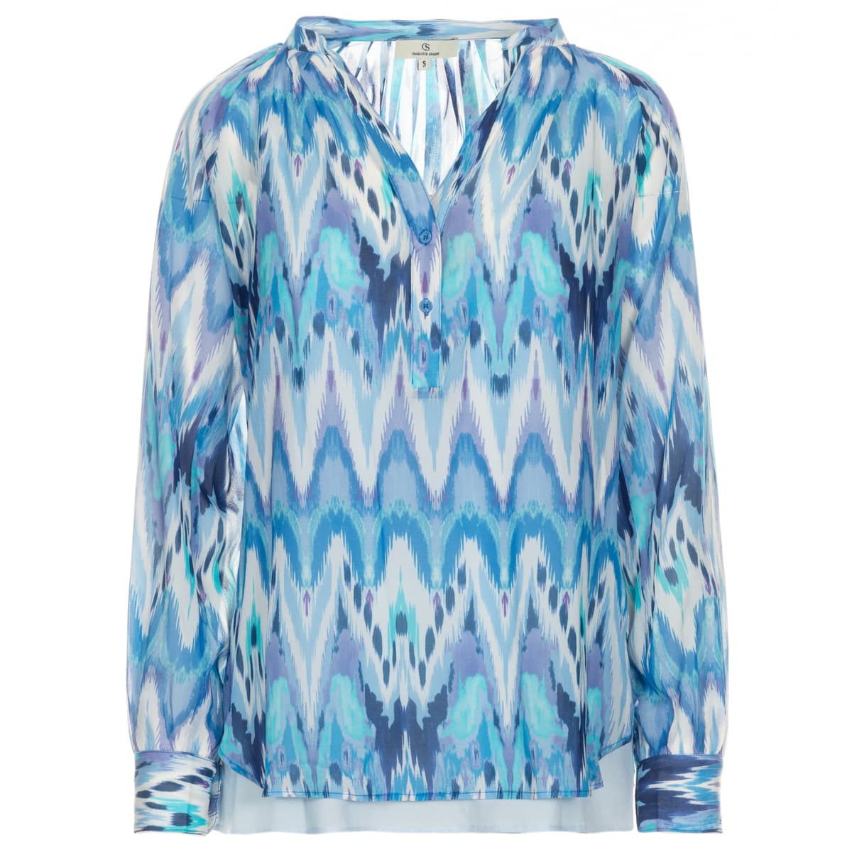 Silk Blouse Dream in Blue Silk Blouse Dream in Blue