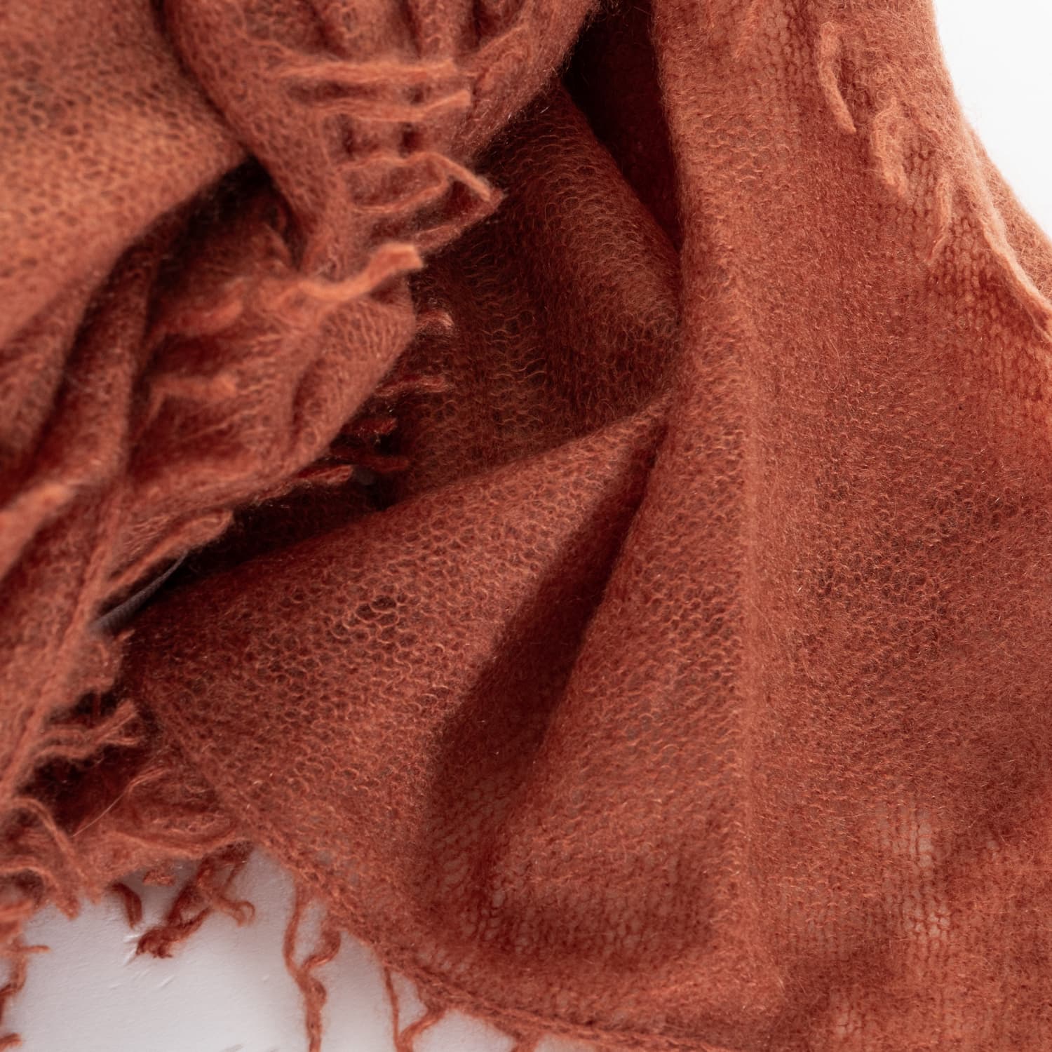 Oversized Cashmere Scarf Ginger Bread