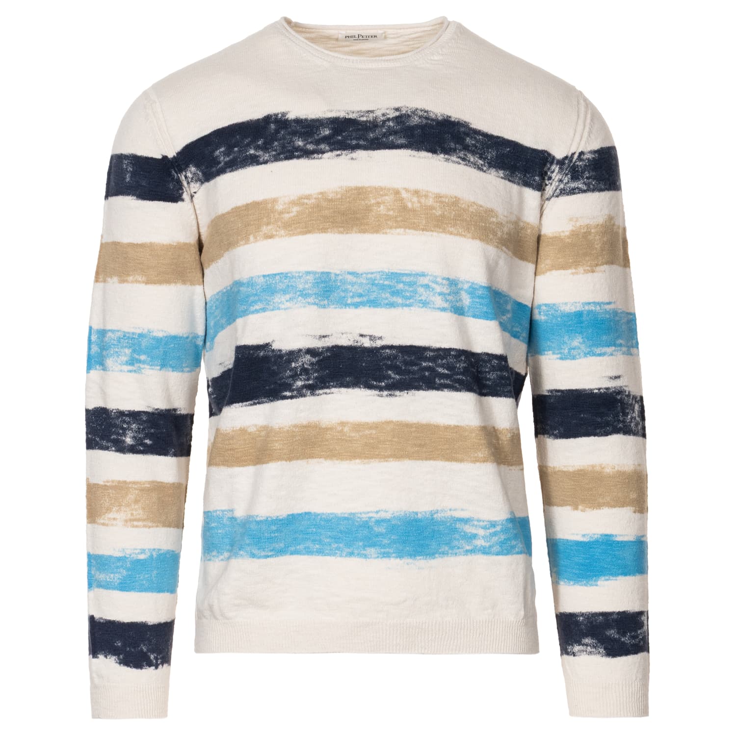 Seamless Cotton Slub Sweater