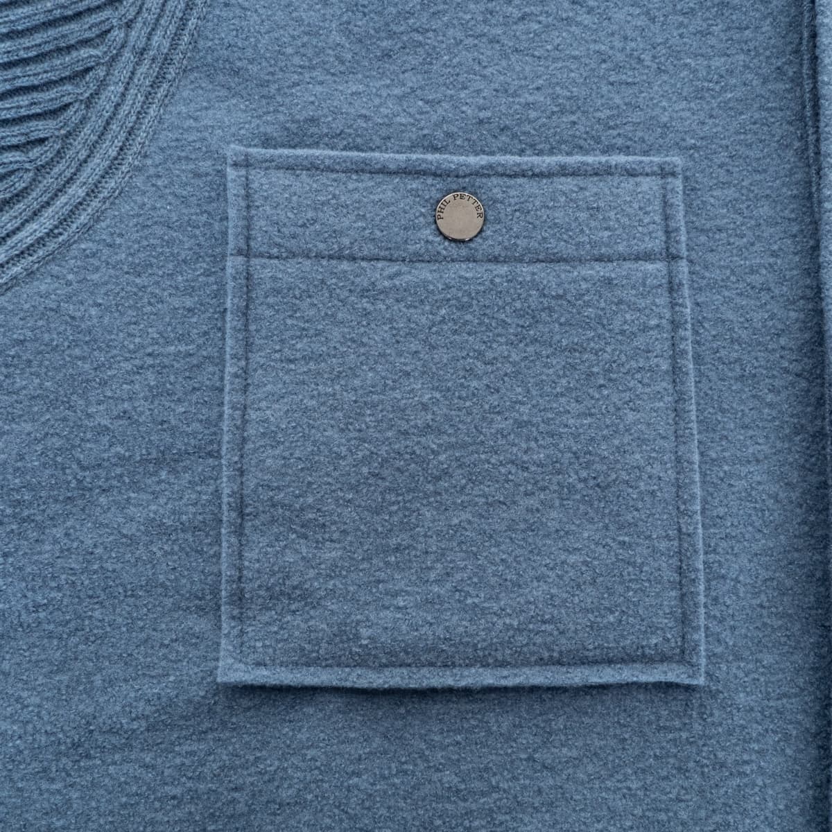 Boiled Wool Overshirt