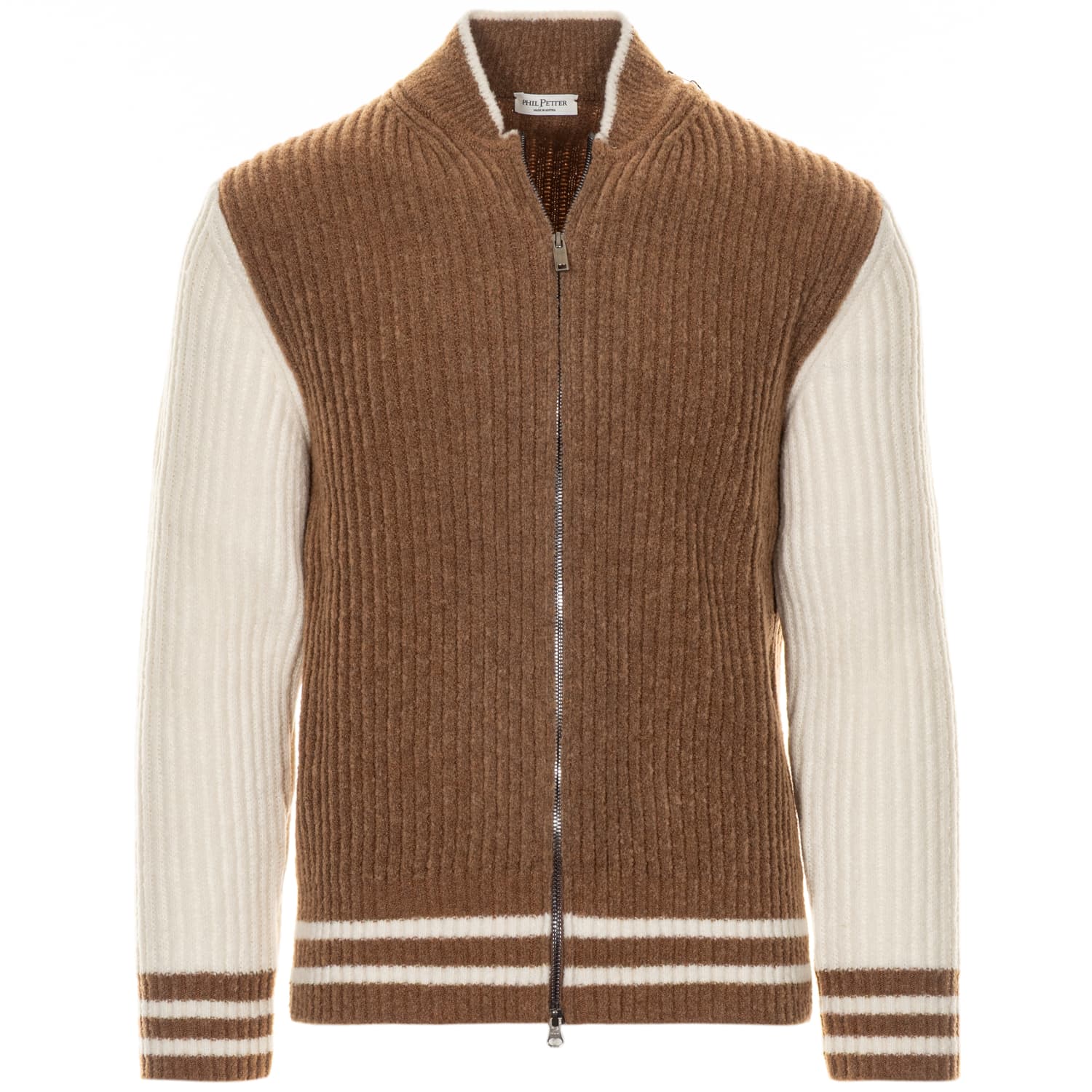 College Cardigan Merino Bouclé