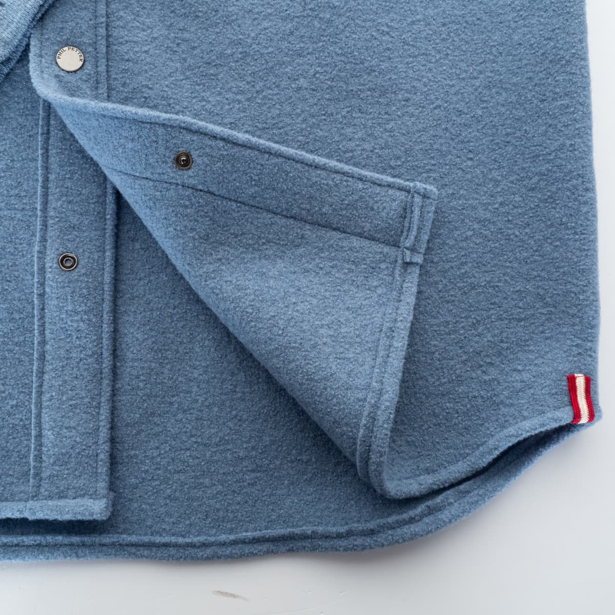 Boiled Wool Overshirt