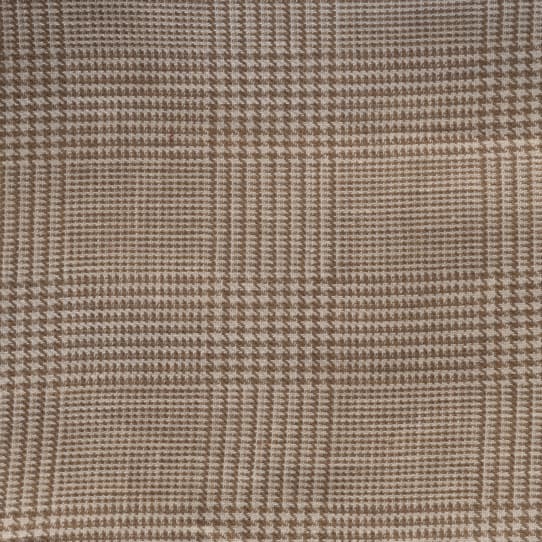 Light reed green glen check 100% linen Magee