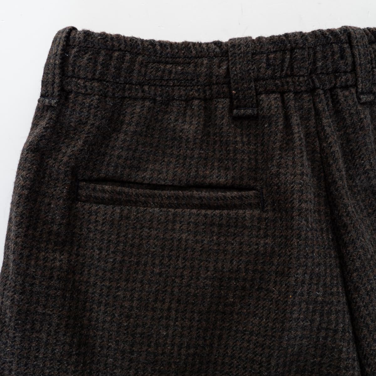Wool-Blend Trousers Houndstooth