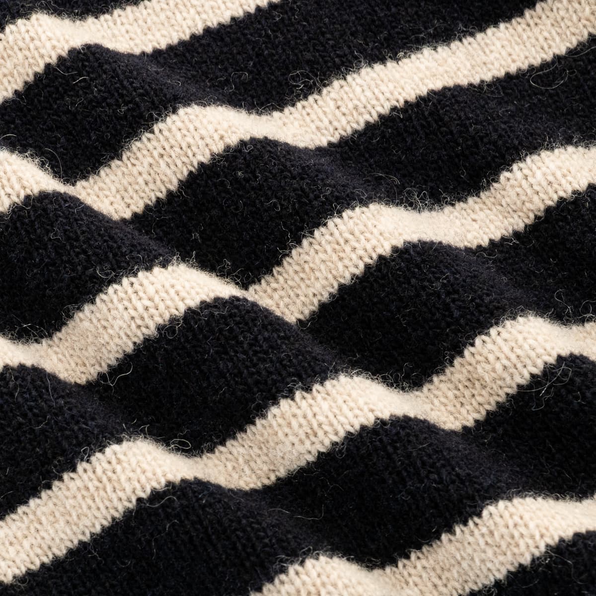 Striped Polo Sweater