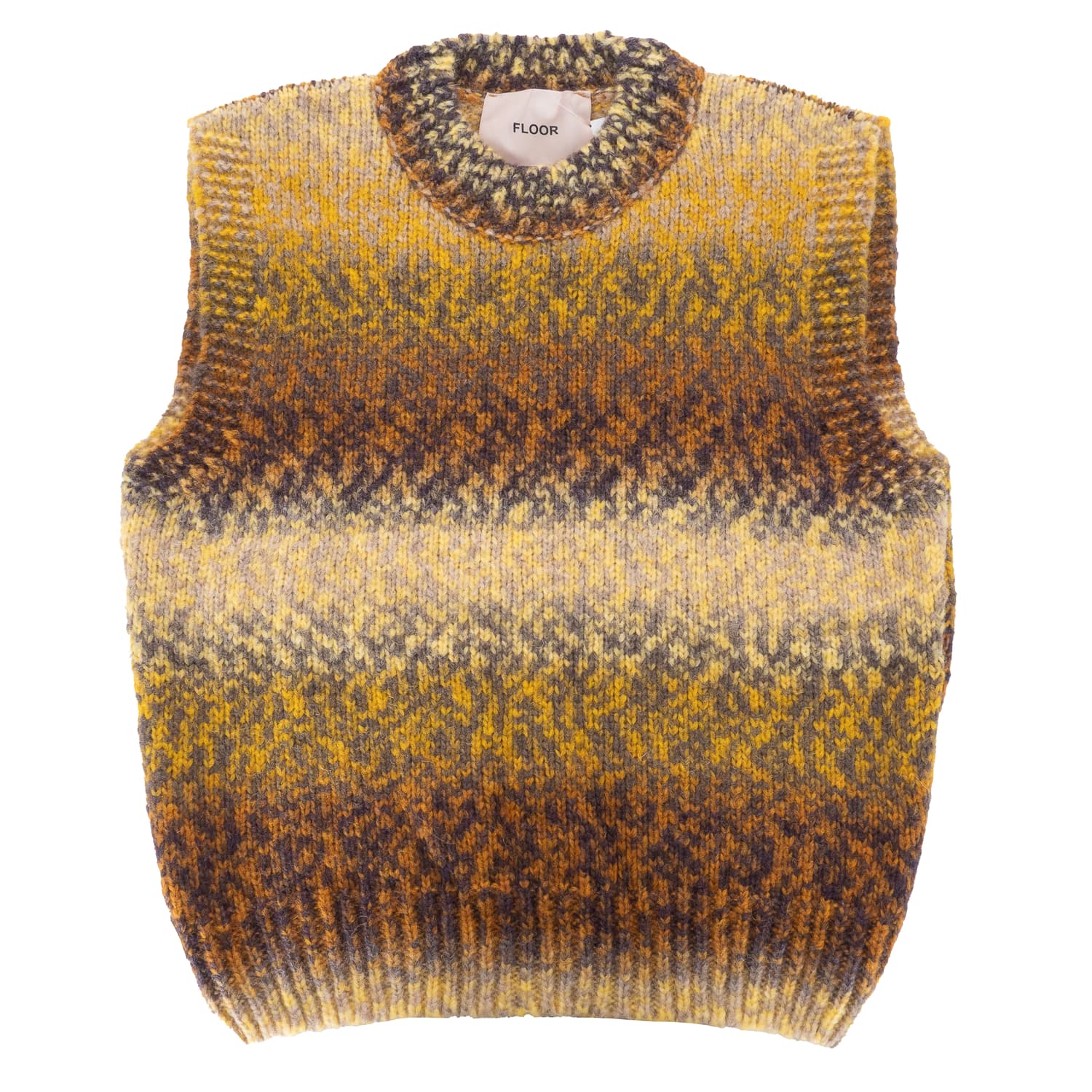 Jacquard Knit Vest