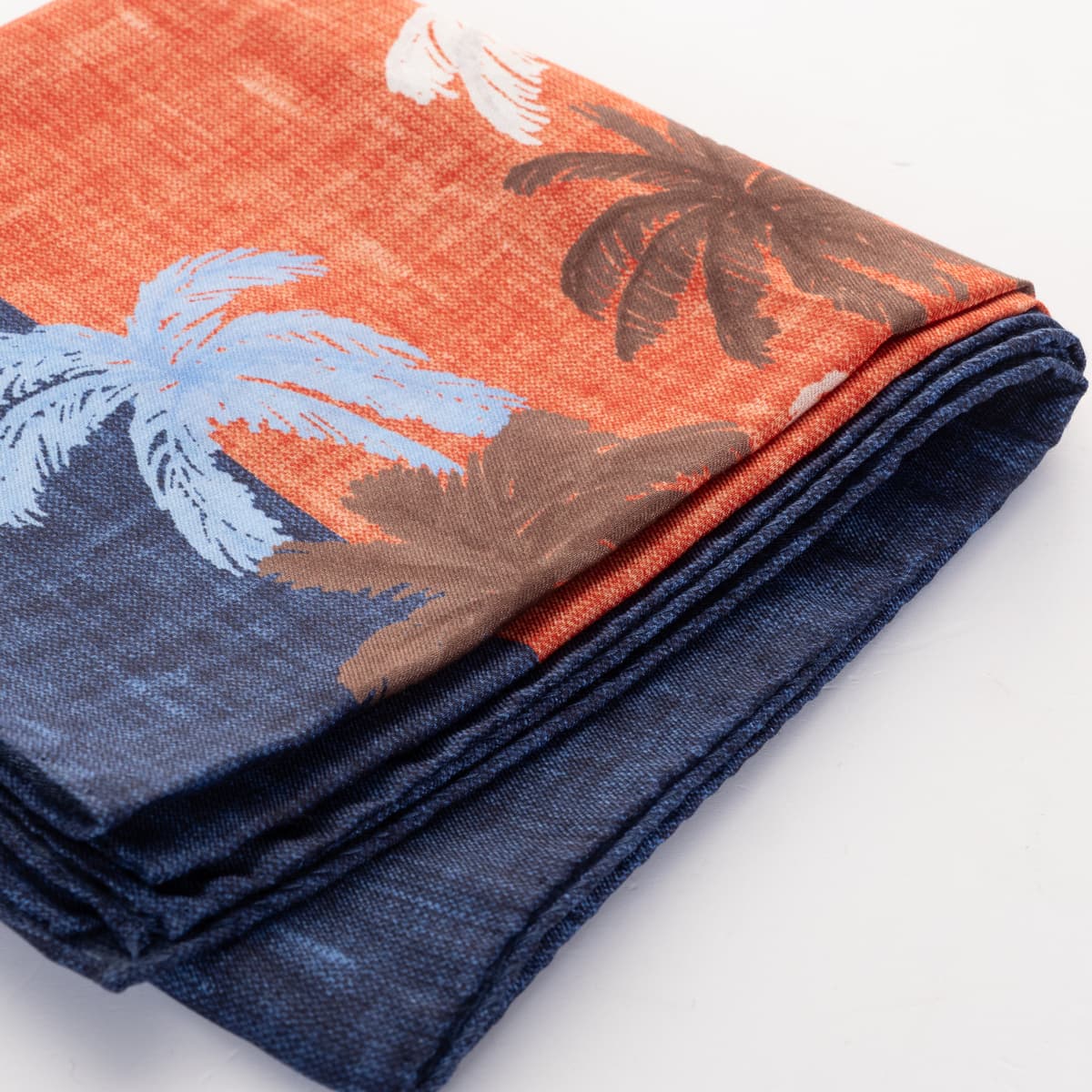 Palm Tree Bandana Silk Blend