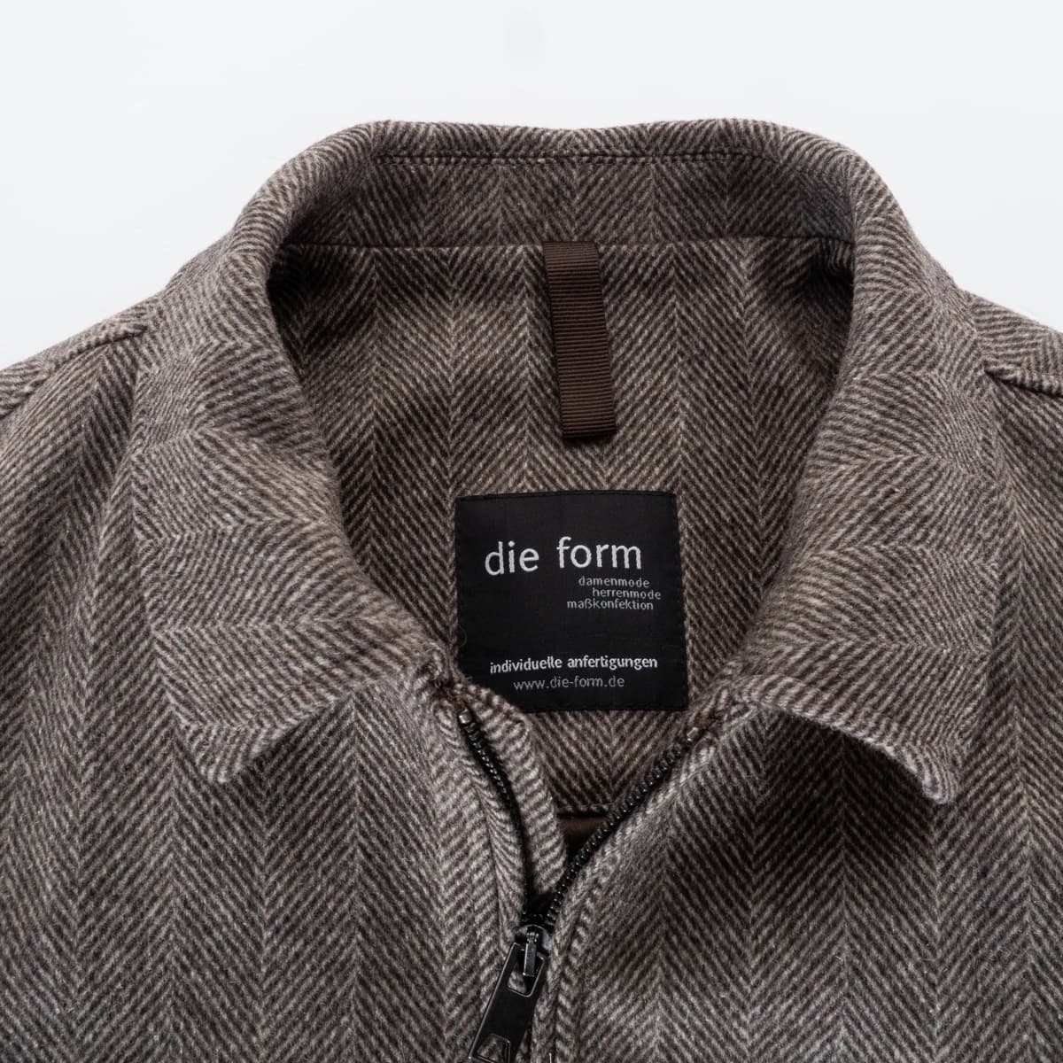 Blouson Herringbone Brown