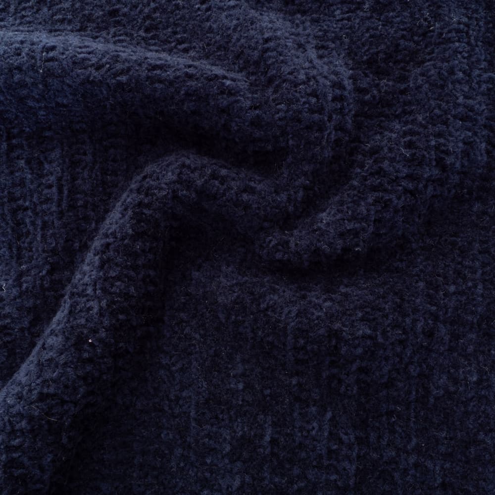 Bouclé Knit Turtleneck Sweater