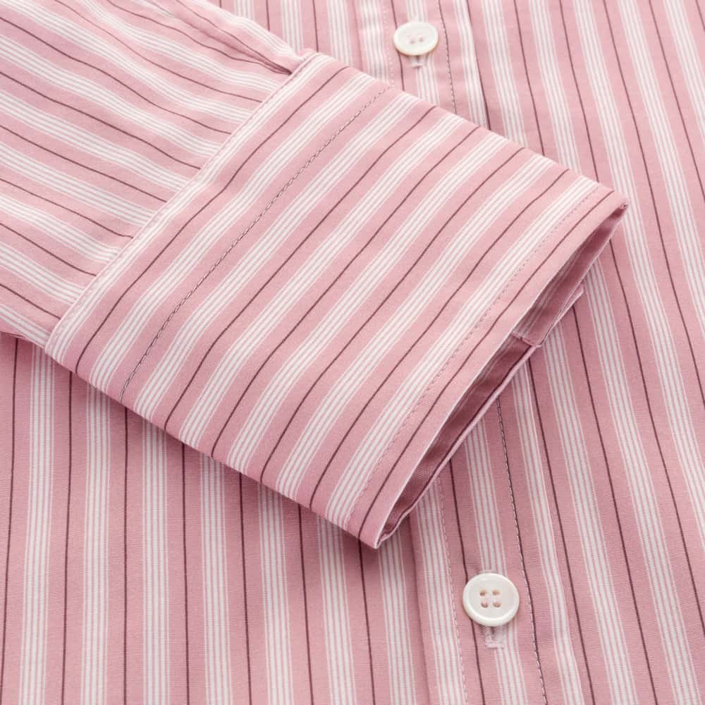 Cotton Shirt Blouse RE9 Striped