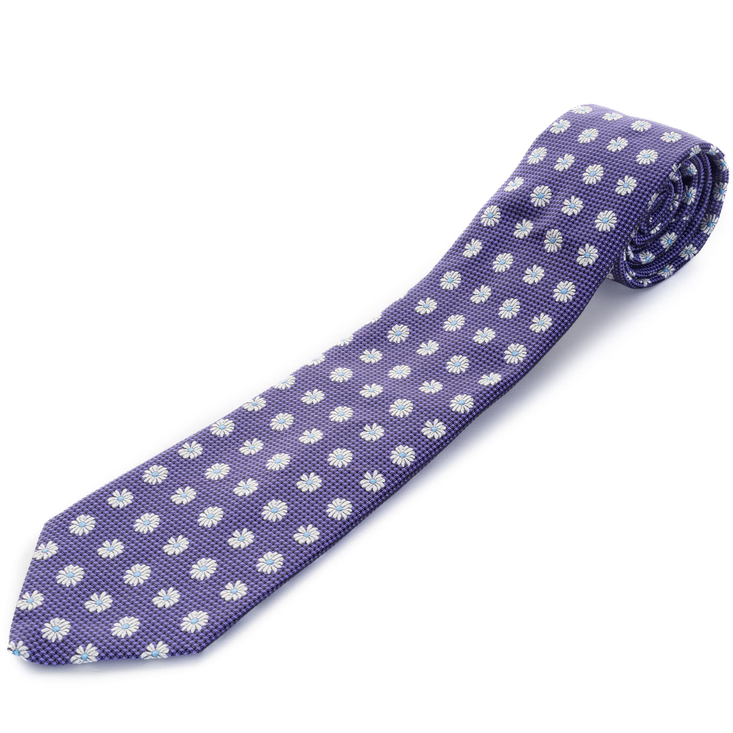 Tie Eighty Floral Purple