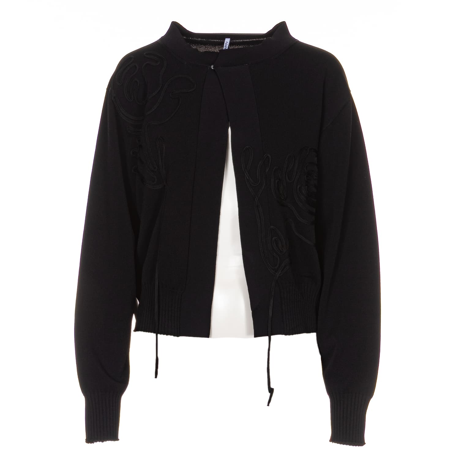 Black Knitted Cardigan