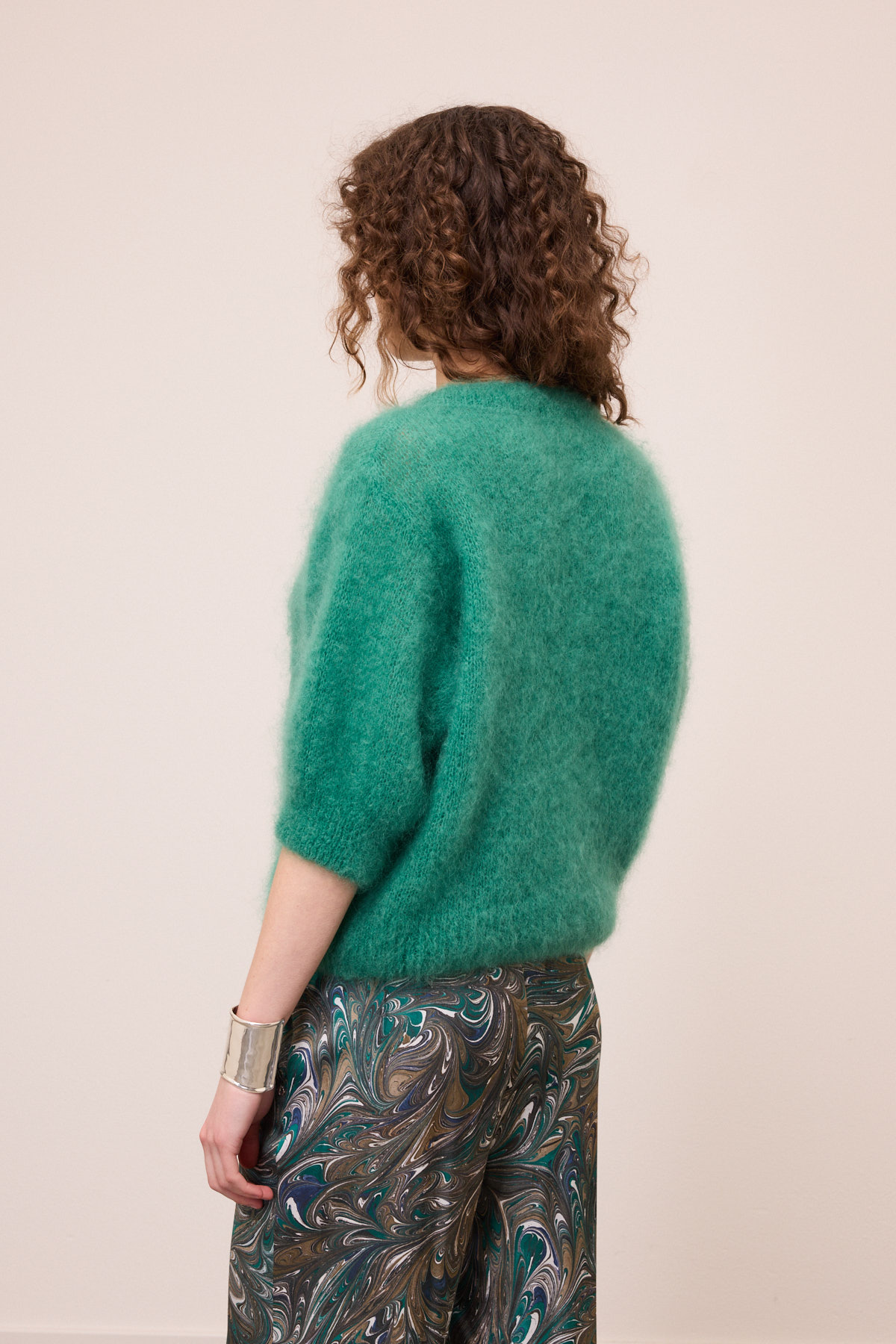 Brushed Mohair Sweater