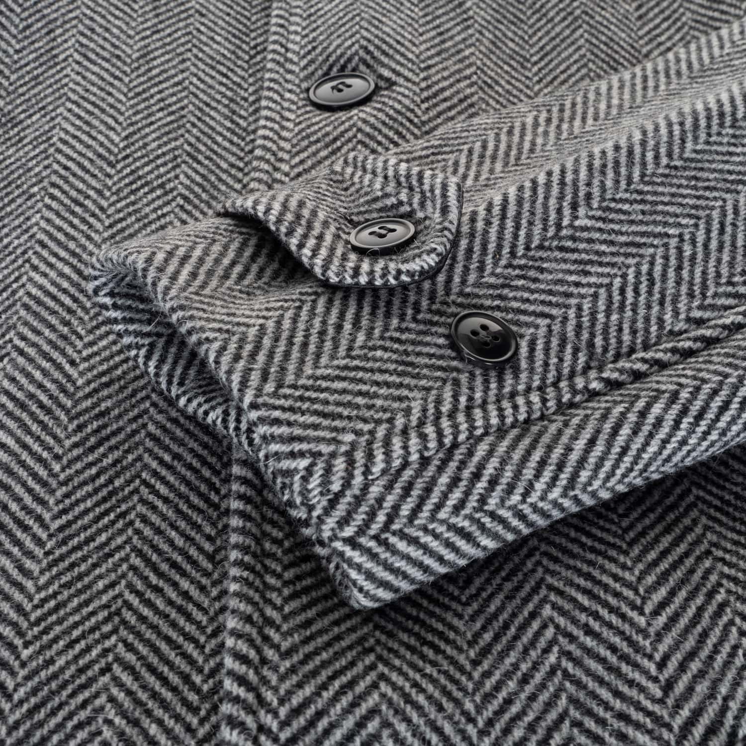 Wool Coat Bingham Heringbone
