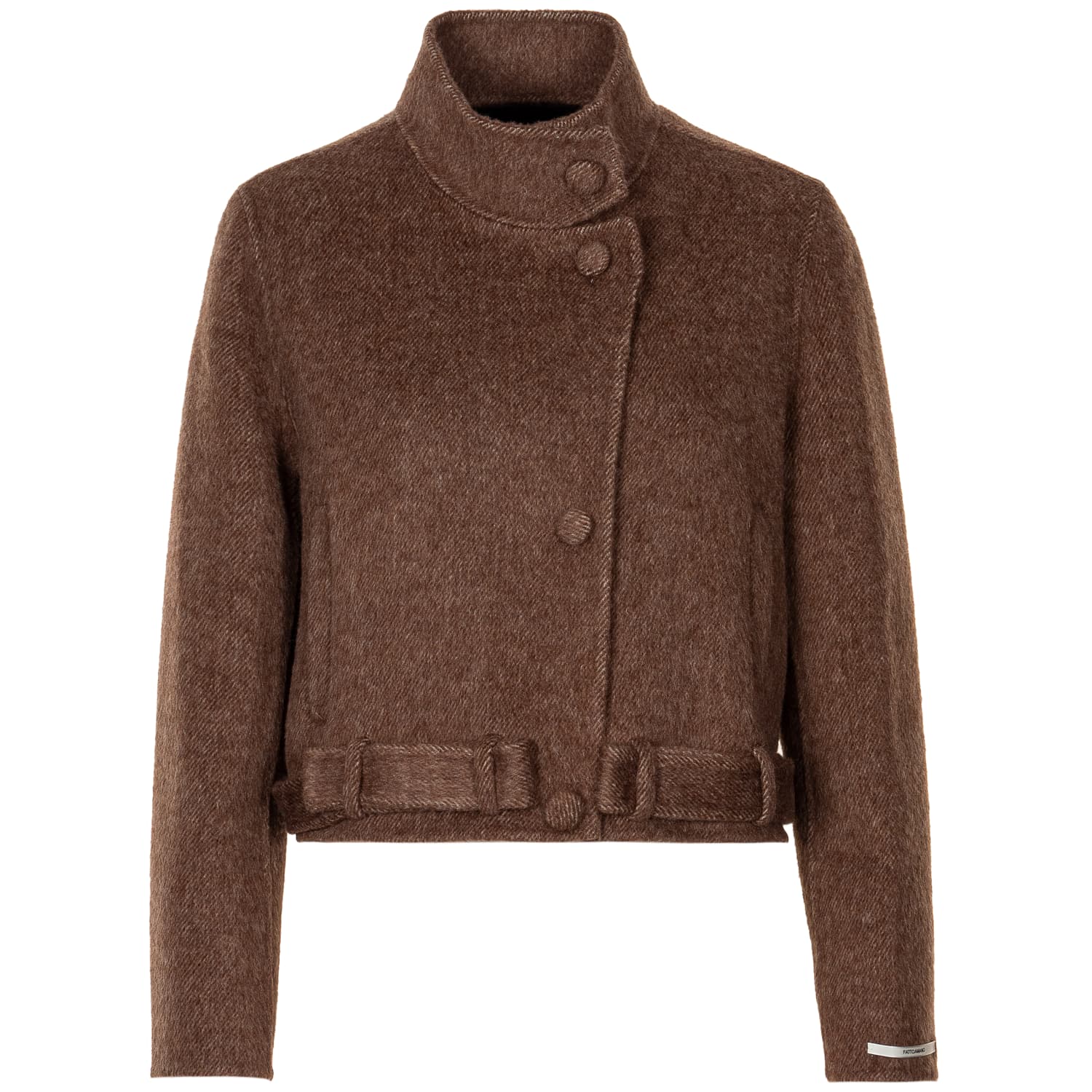 Short Wool & Silk Jacket VB-339