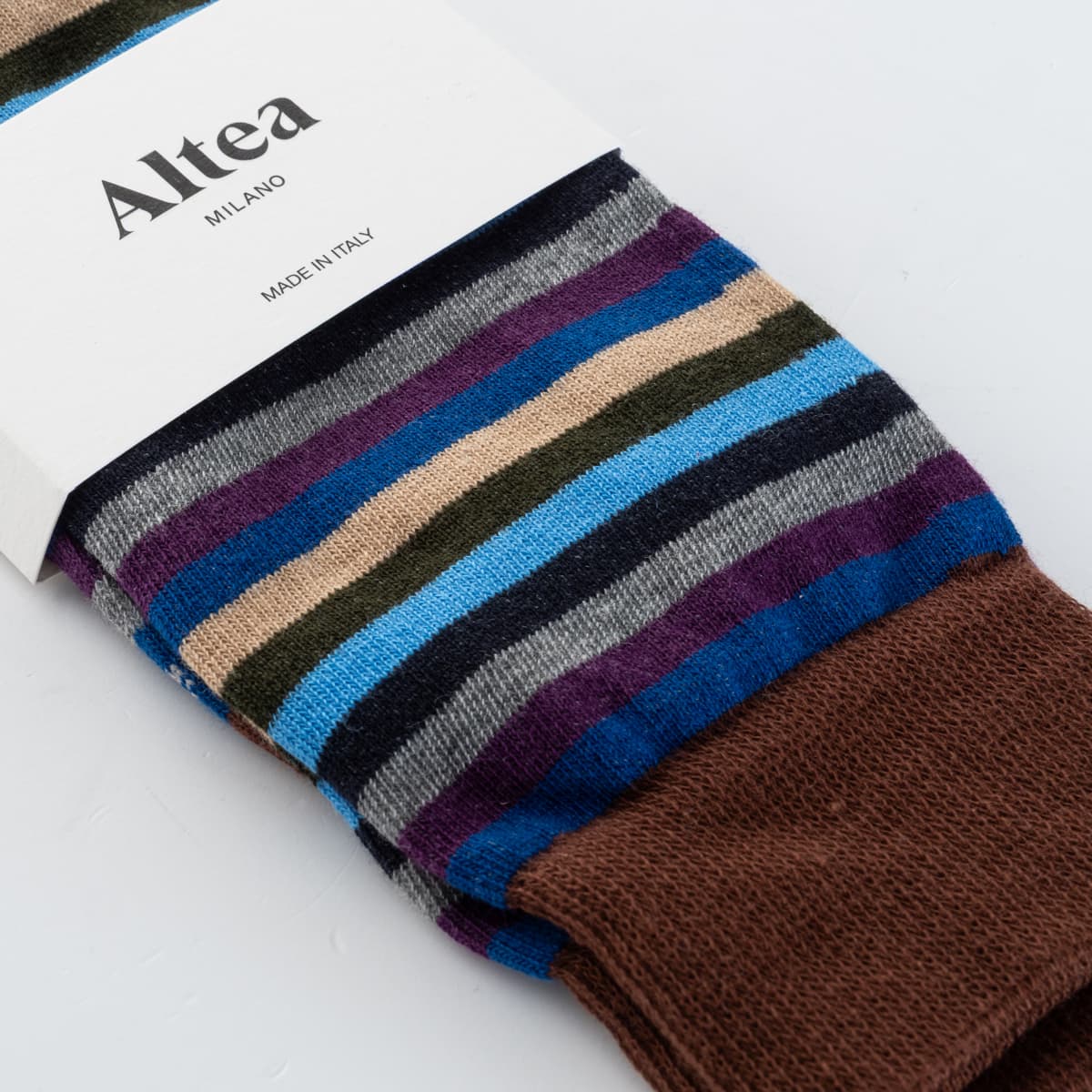 Multicolour Striped Socks 8023