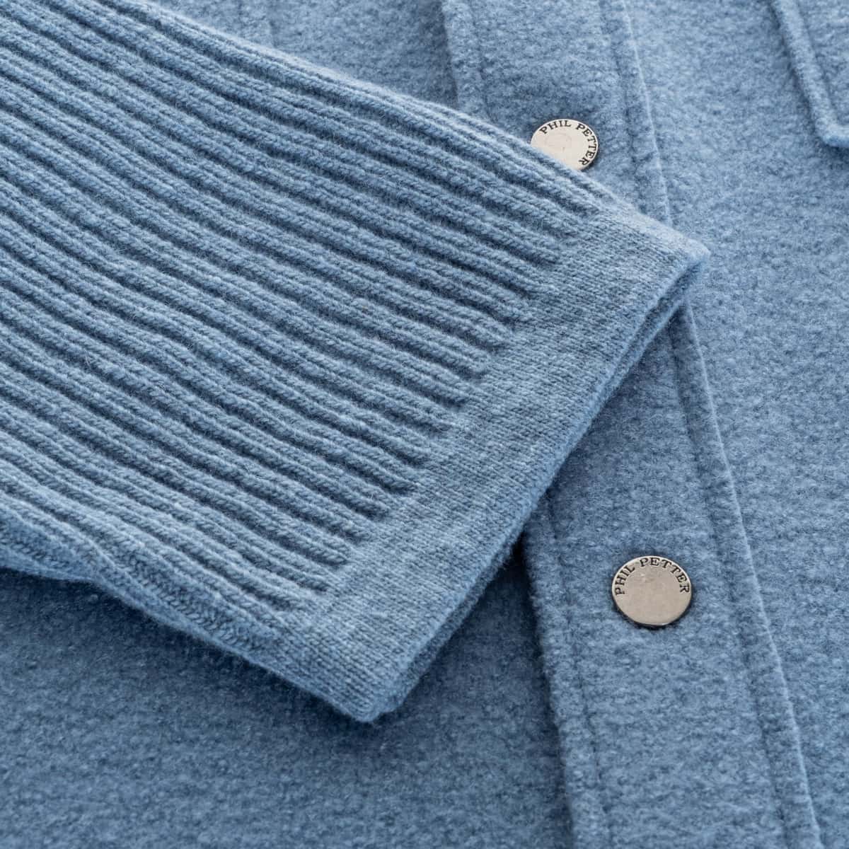 Boiled Wool Overshirt