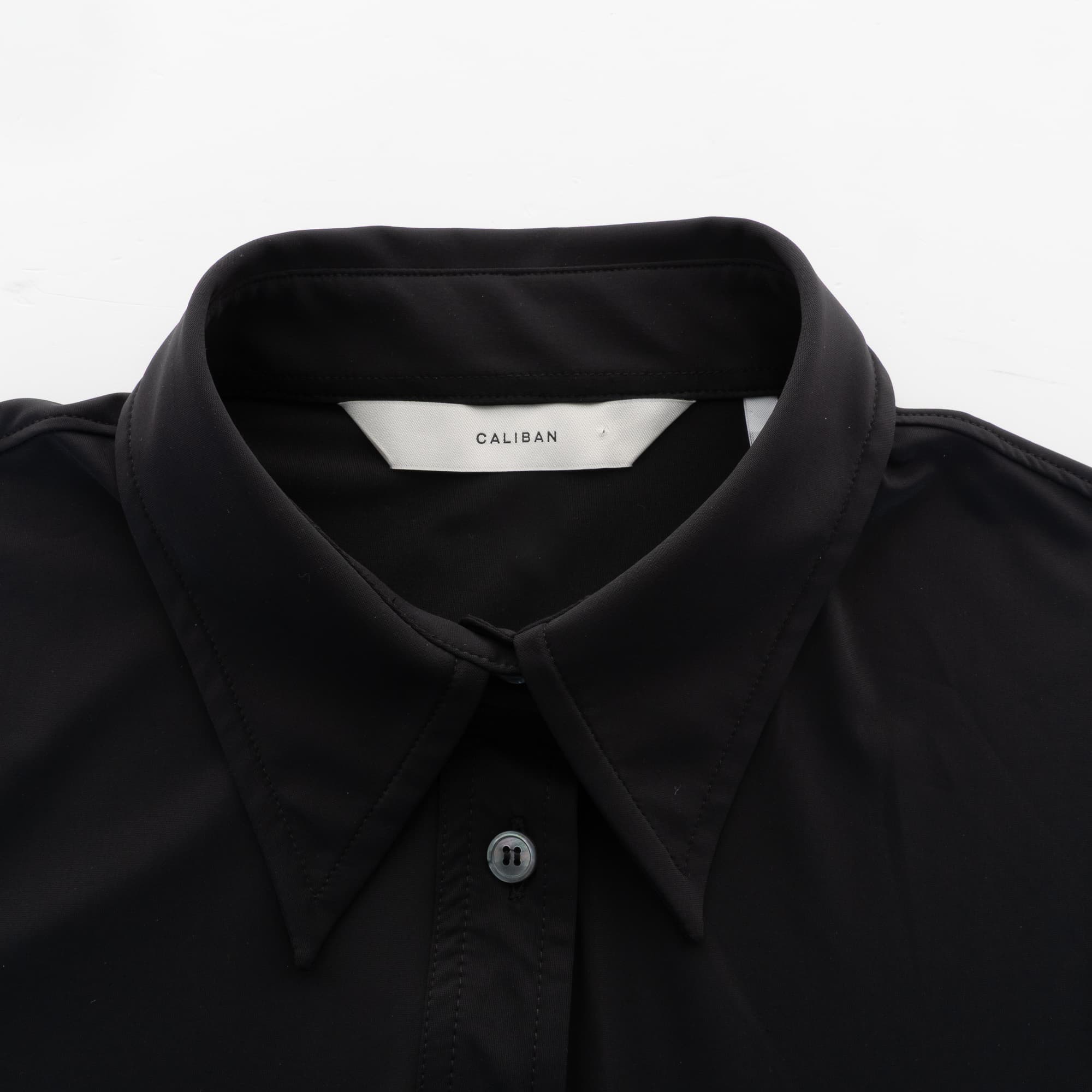 Stretch Jersey Polo Blouse