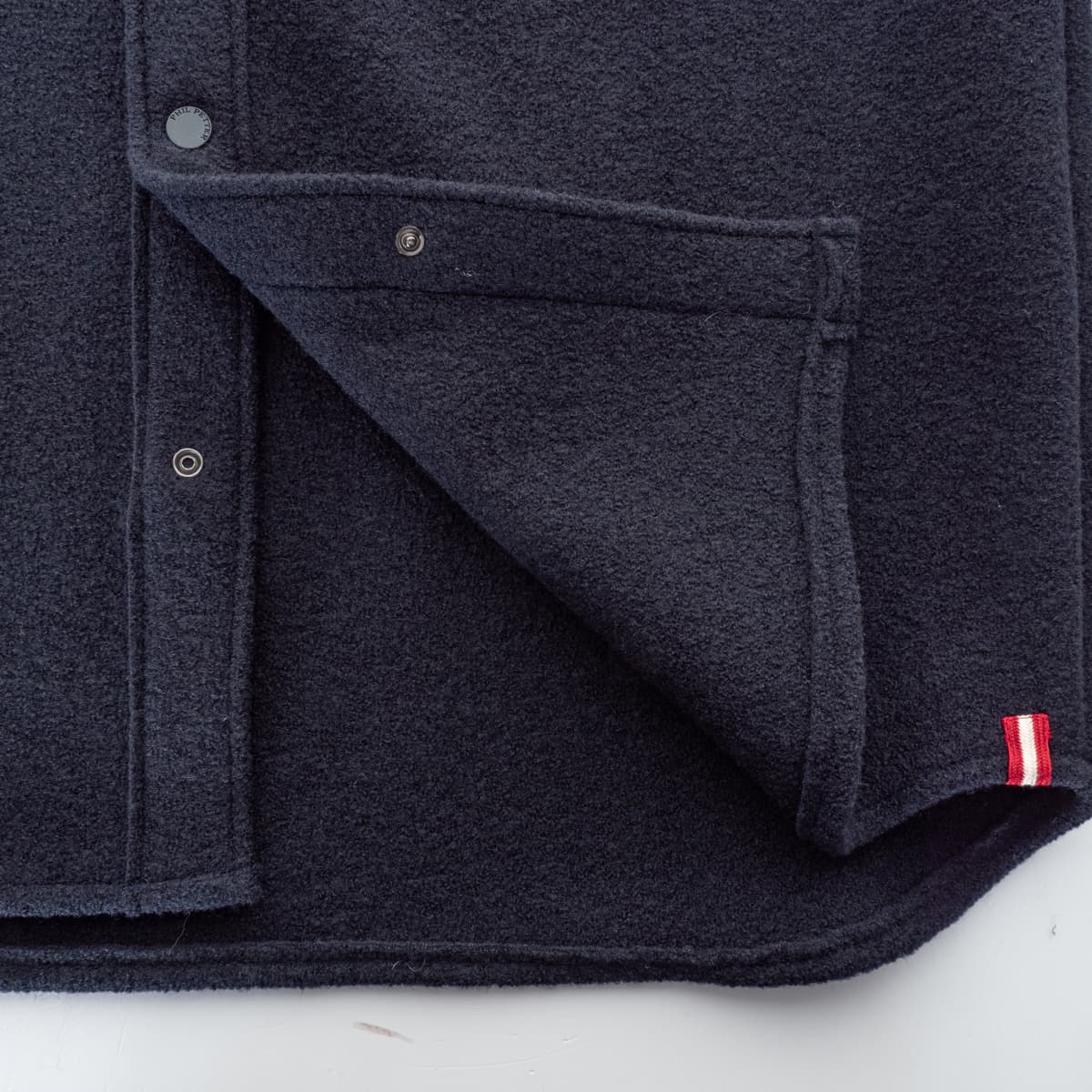Boiled Wool Overshirt
