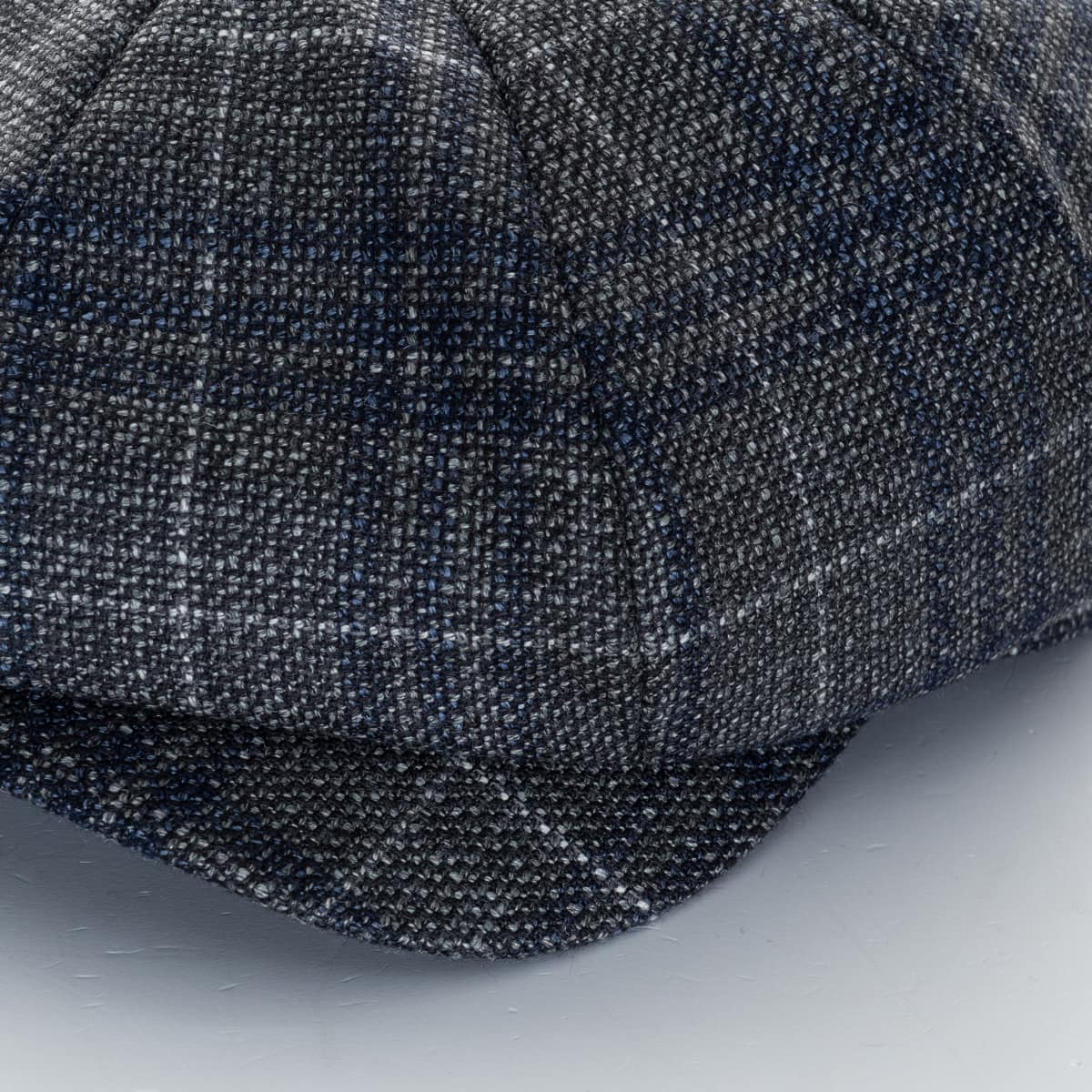 Newsboy Classic Cap Wool-Silk Grey
