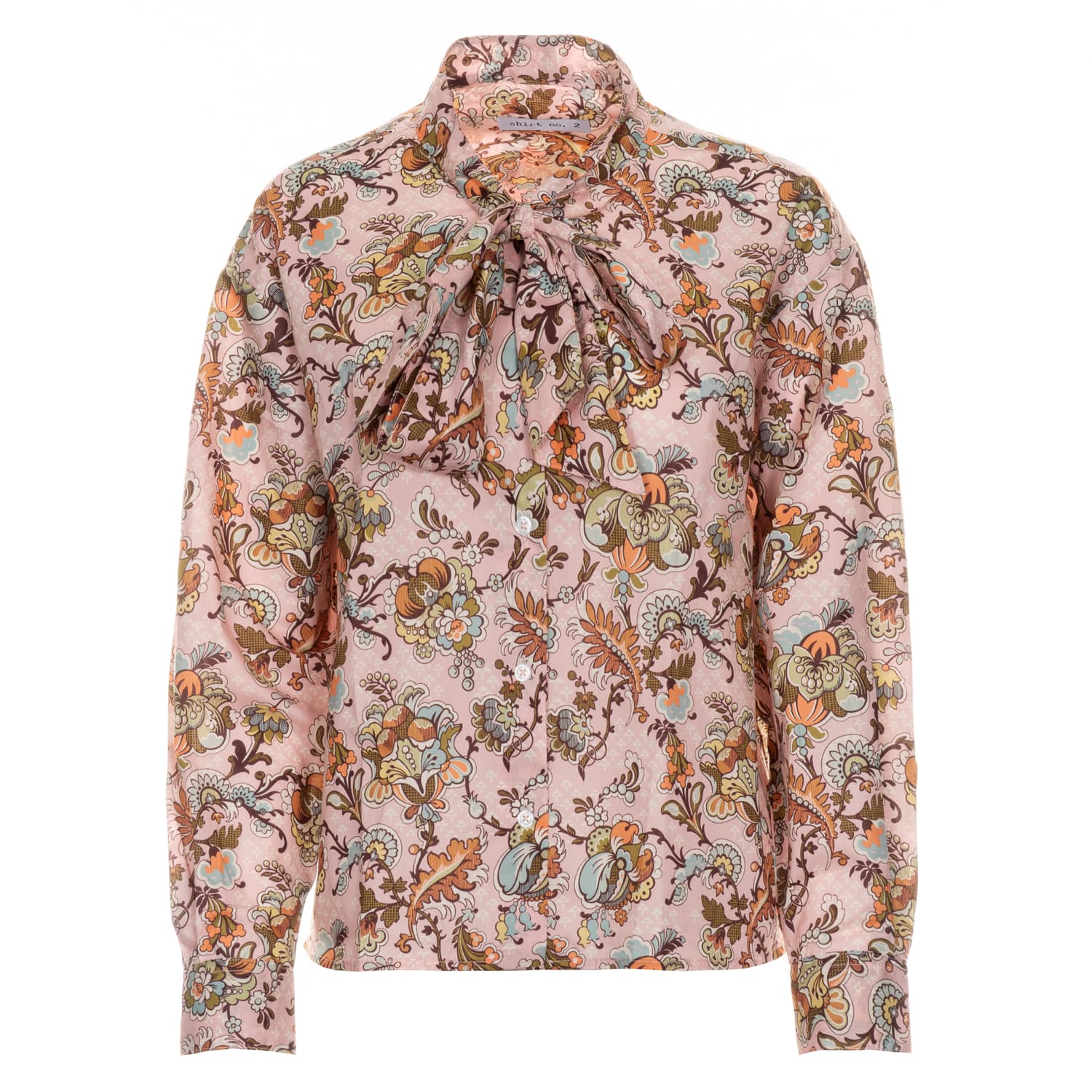 Cotton Blouse with floral Design